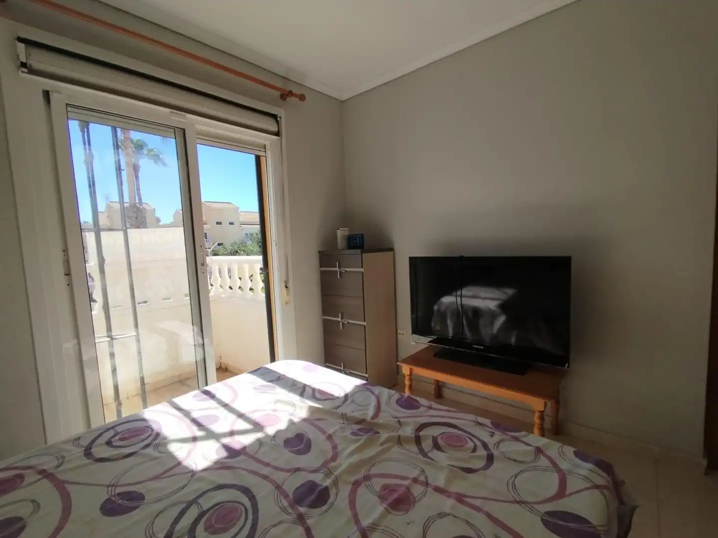 Dormitori de Casa adosada en venda en Santa Pola amb Aire condicionat, Jardí privat i Terrassa