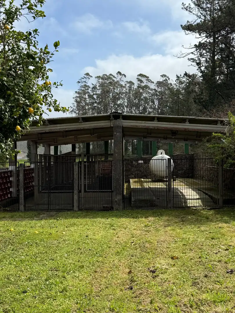 Vista exterior de Casa o chalet en venta en Muxía con Calefacción y Jardín privado