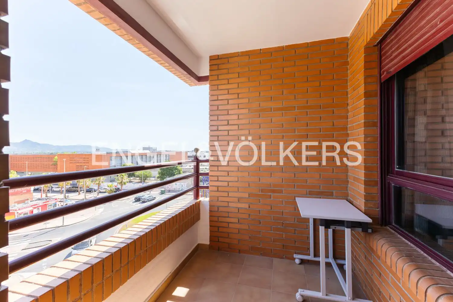 Balcony of Flat for rent in Castellón de la Plana / Castelló de la Plana  with Air Conditioner, Heating and Parquet flooring