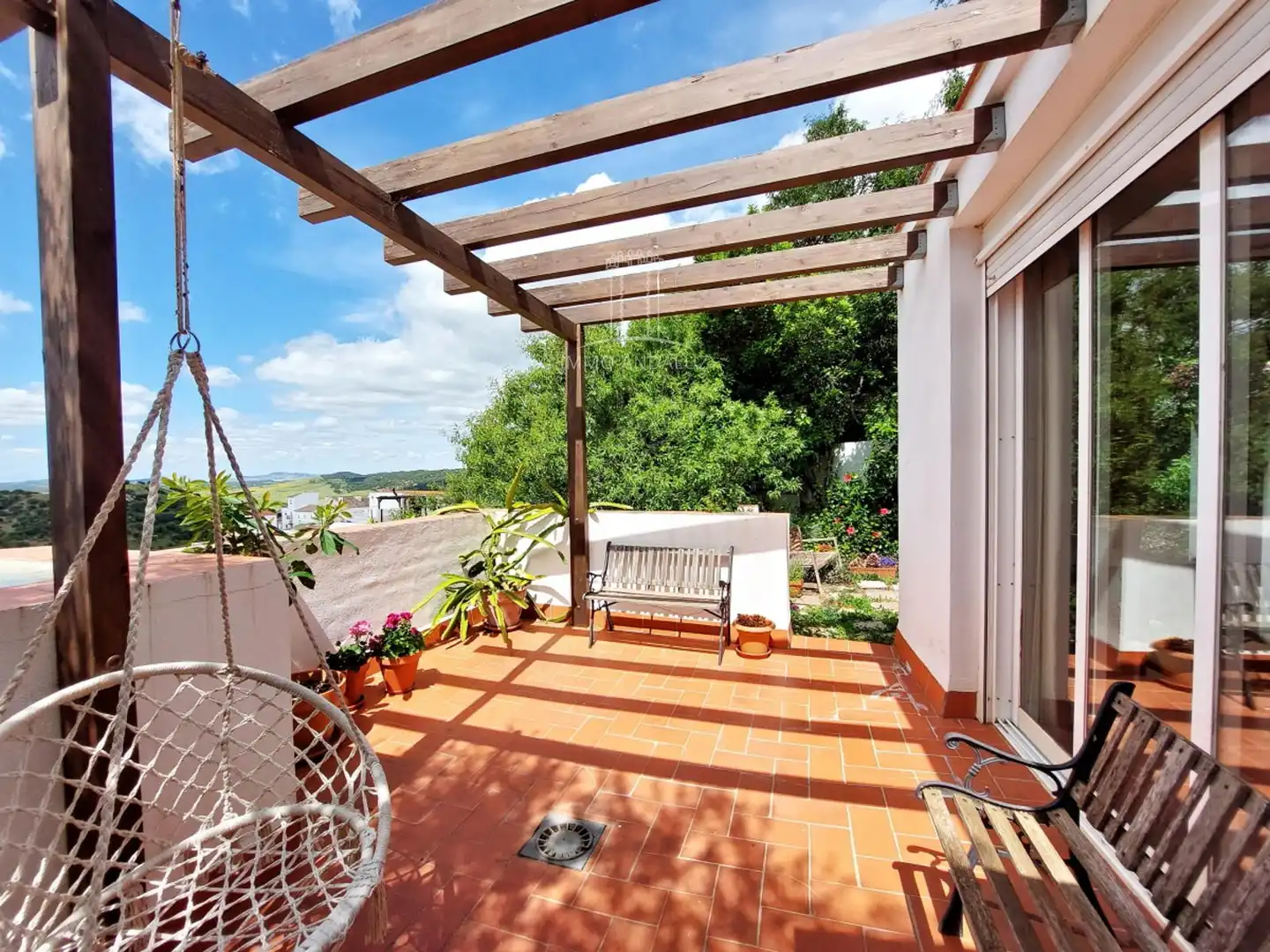 Terrace of Detached homes for sale in Alcalá de los Gazules  with Heating