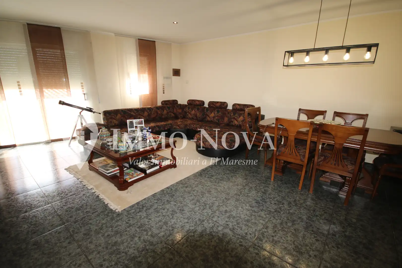Sala de estar de Dúplex en venta en Mataró con Calefacción, Terraza y Amueblado