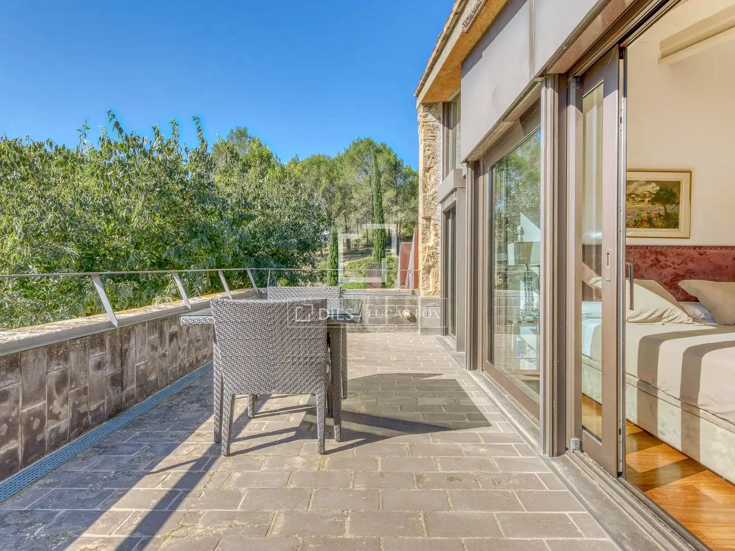 Terraza de Finca rústica en venta en Boadella i les Escaules con Calefacción, Jardín privado y Terraza