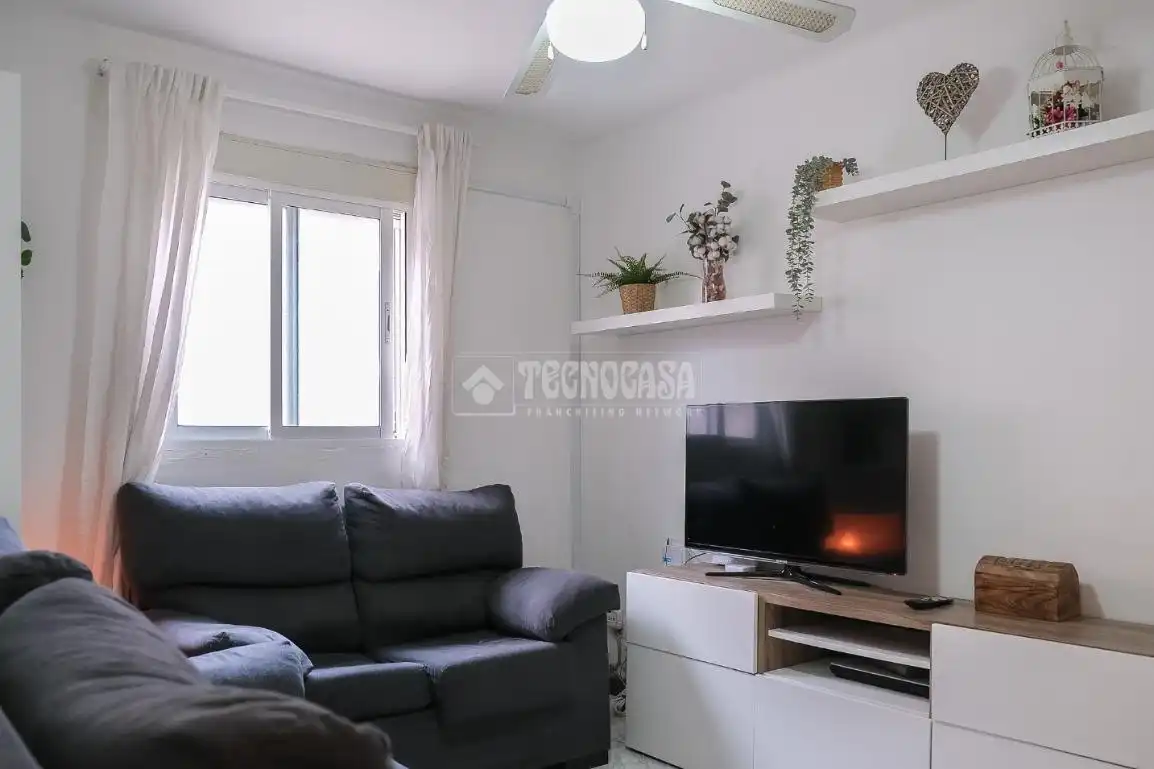 Sala de estar de Piso en venta en Madrid