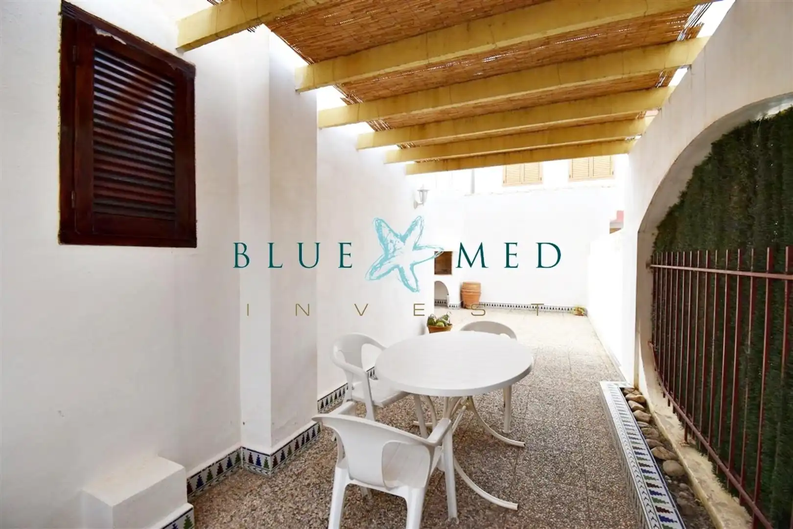 Vista exterior de Dúplex en venta en Mazarrón con Jardín privado, Terraza y Amueblado