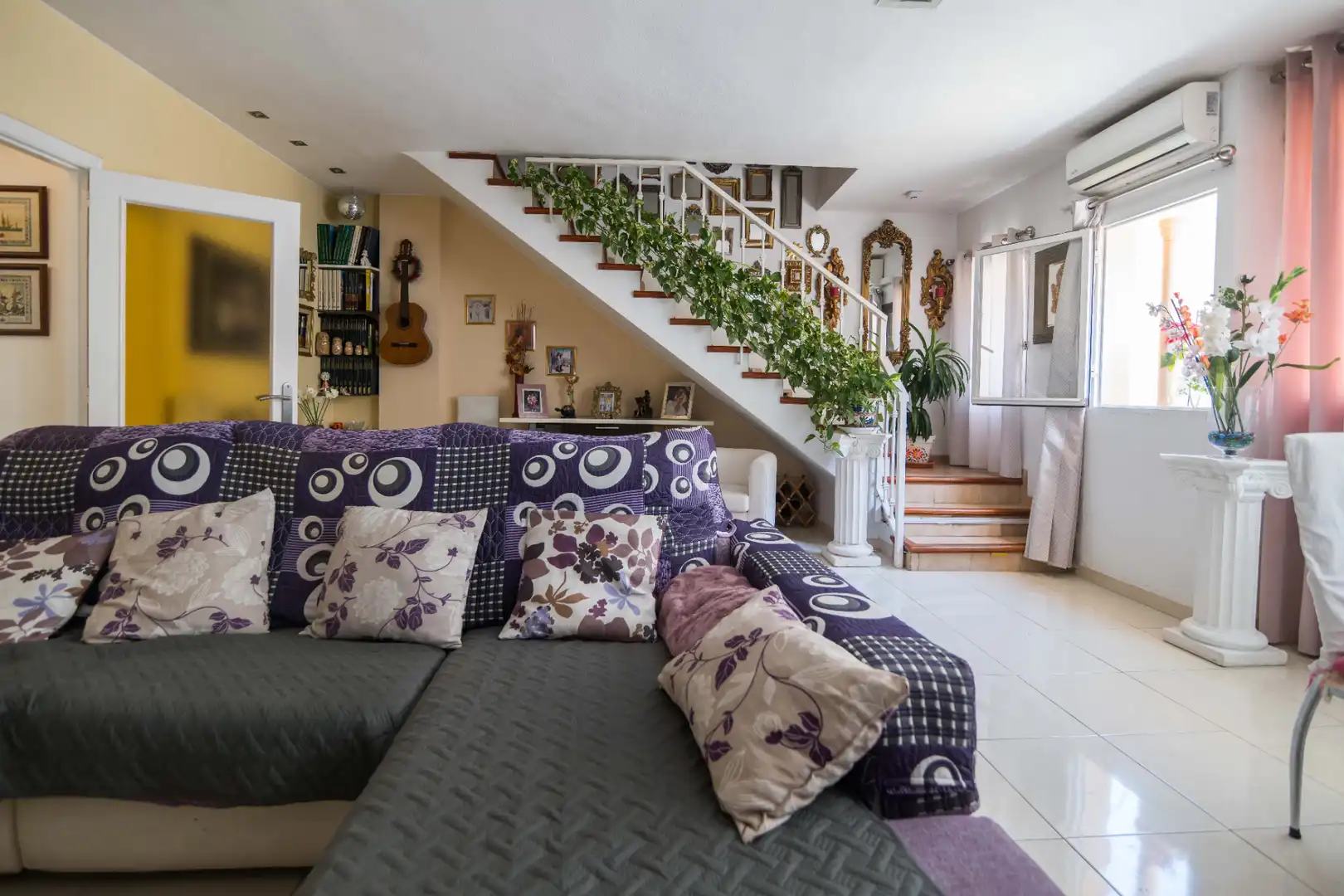 Sala de estar de Dúplex en venta en Sagunto / Sagunt con Aire acondicionado, Calefacción y Terraza