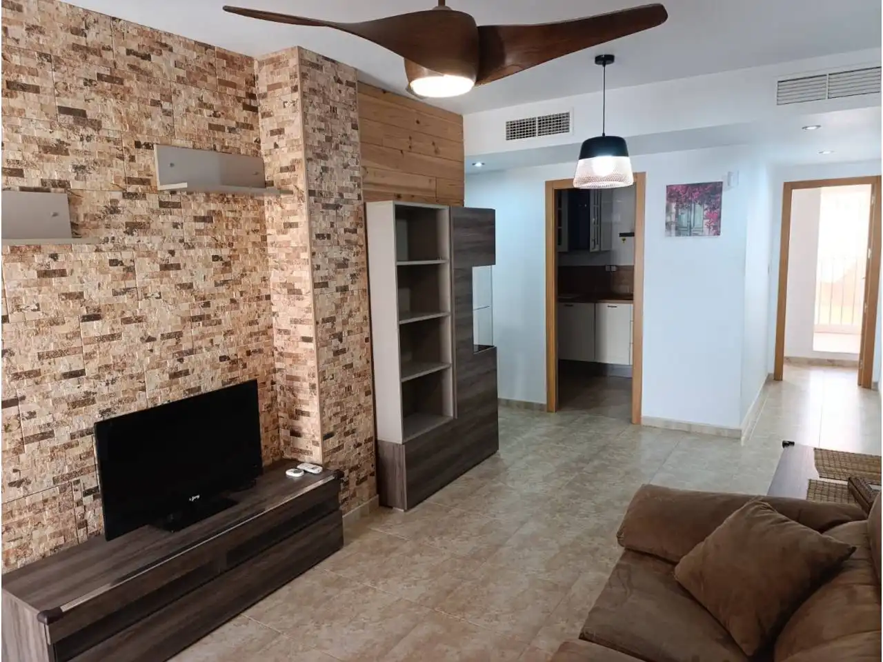 Sala de estar de Piso en venta en Archena con Aire acondicionado, Trastero y Amueblado