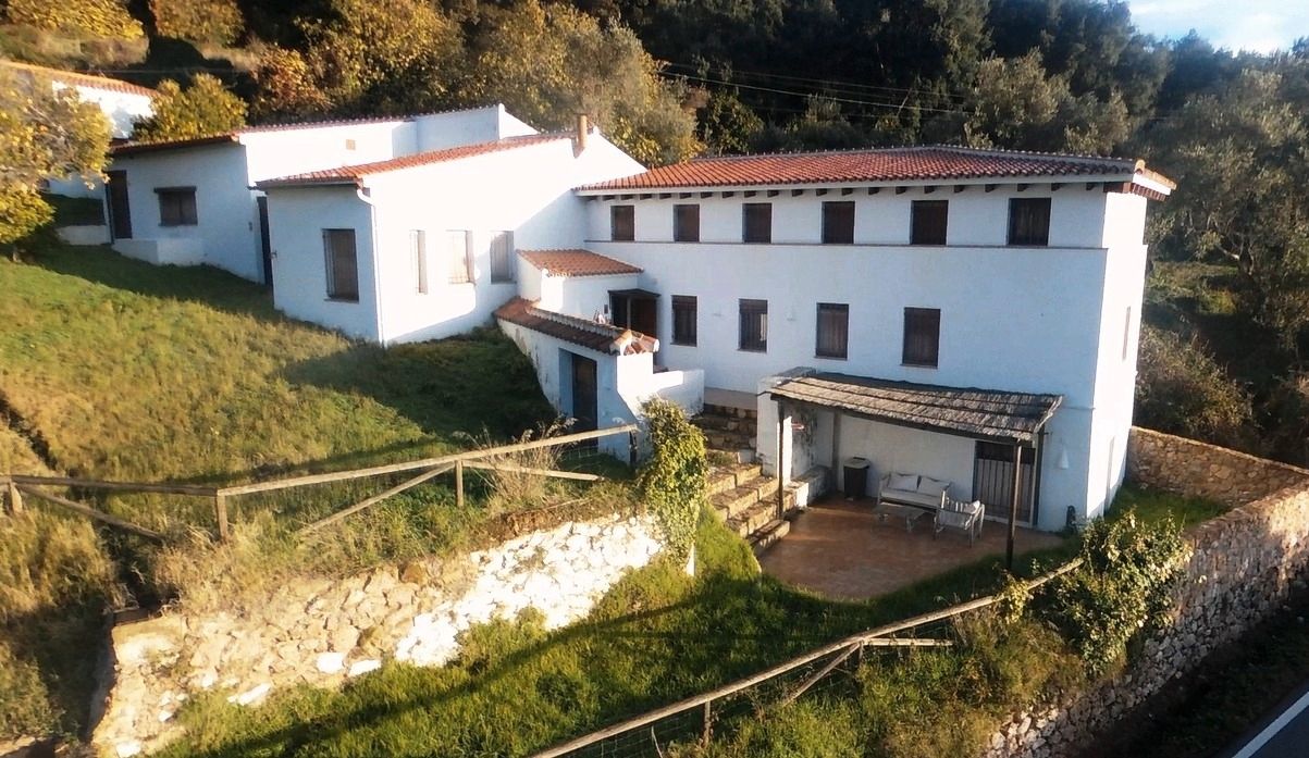 Exterior view of House or chalet for sale in Alájar  with Heating, Private garden and Terrace