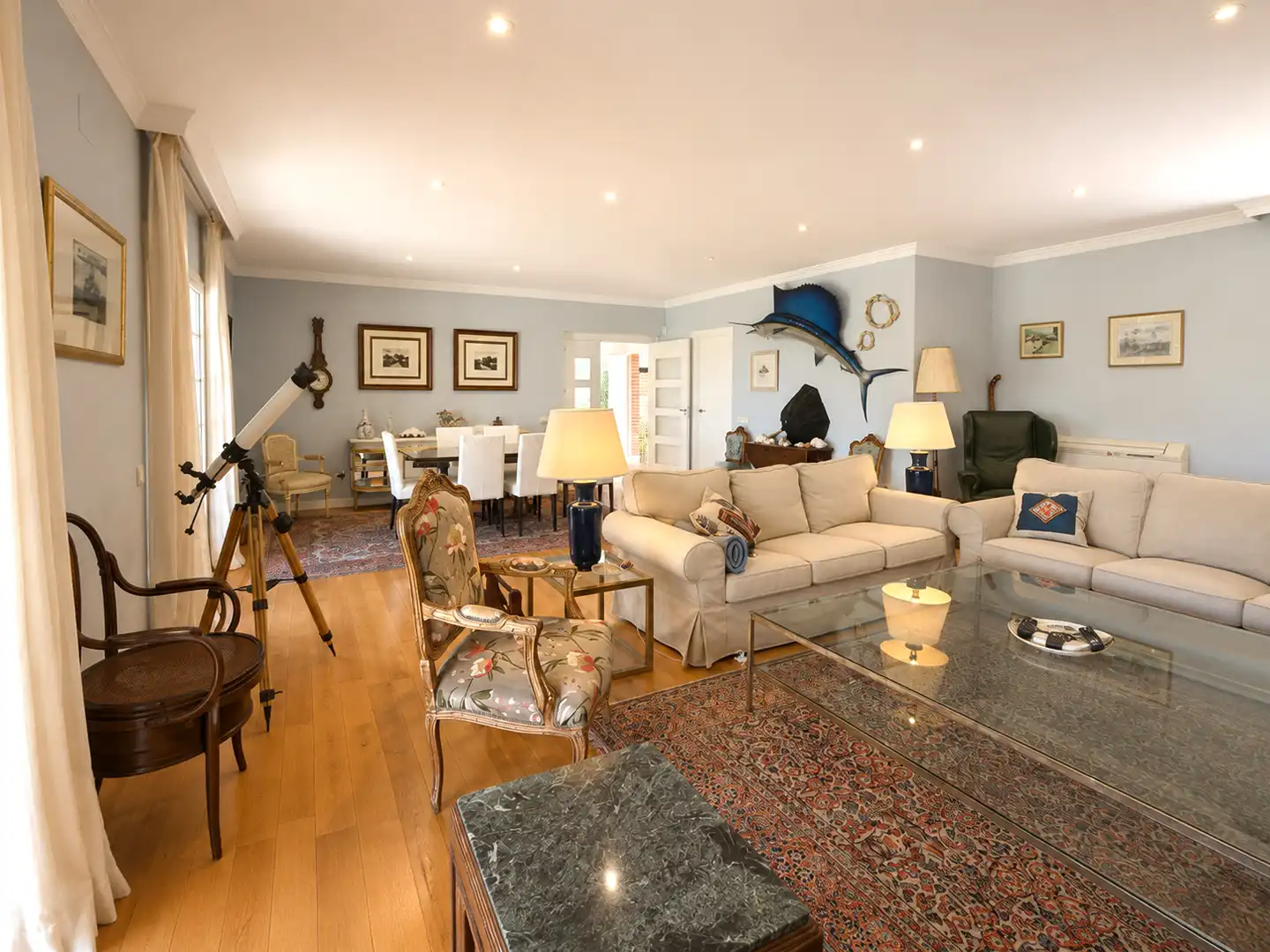 Sala de estar de Casa o chalet de alquiler con opción a compra en Ciudalcampo con Aire acondicionado, Calefacción y Jardín privado