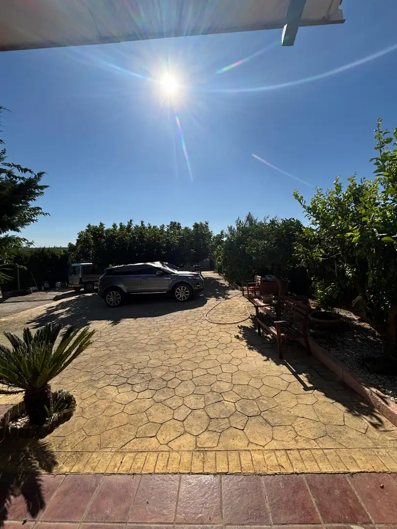 Parking de Finca rústica en venta en Almensilla con Aire acondicionado, Jardín privado y Terraza