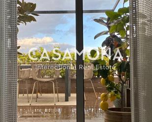Terrassa de Apartament de lloguer en  Barcelona Capital amb Terrassa i Moblat