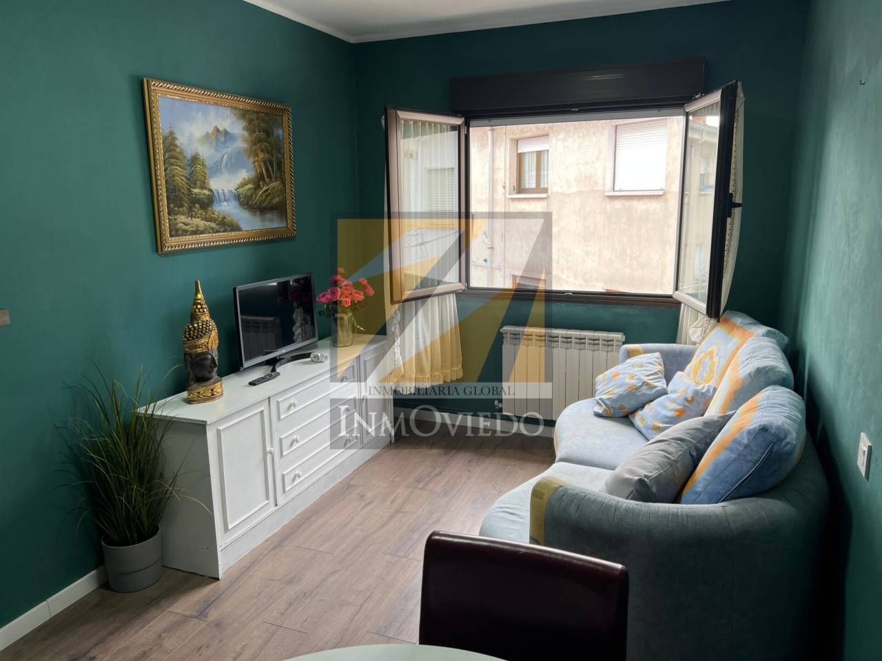 Sala de estar de Piso en venta en Llanera con Calefacción y Amueblado
