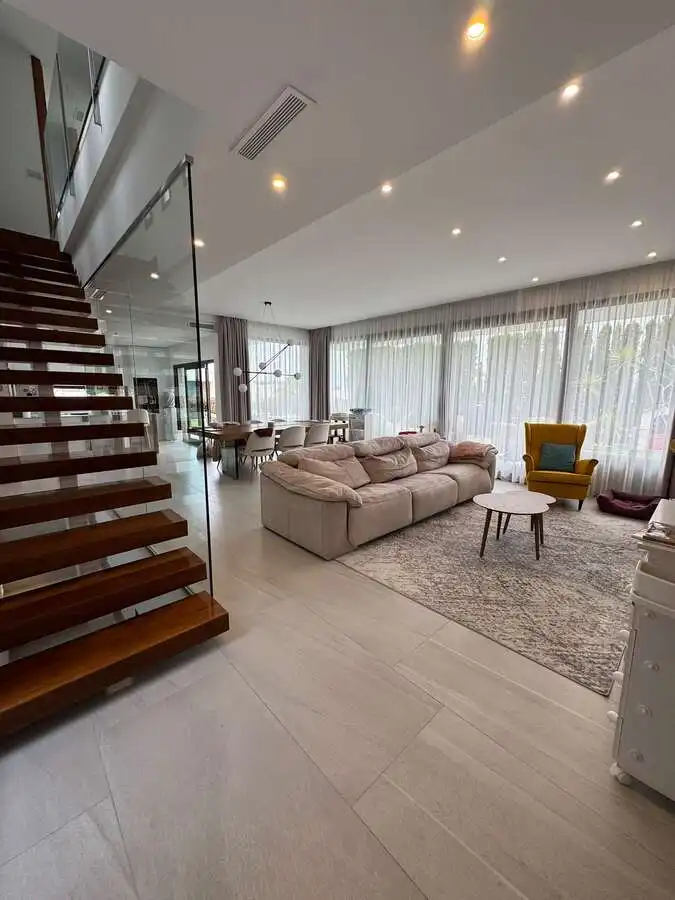 Sala de estar de Casa o chalet en venta en Benidorm con Jardín privado, Terraza y Trastero