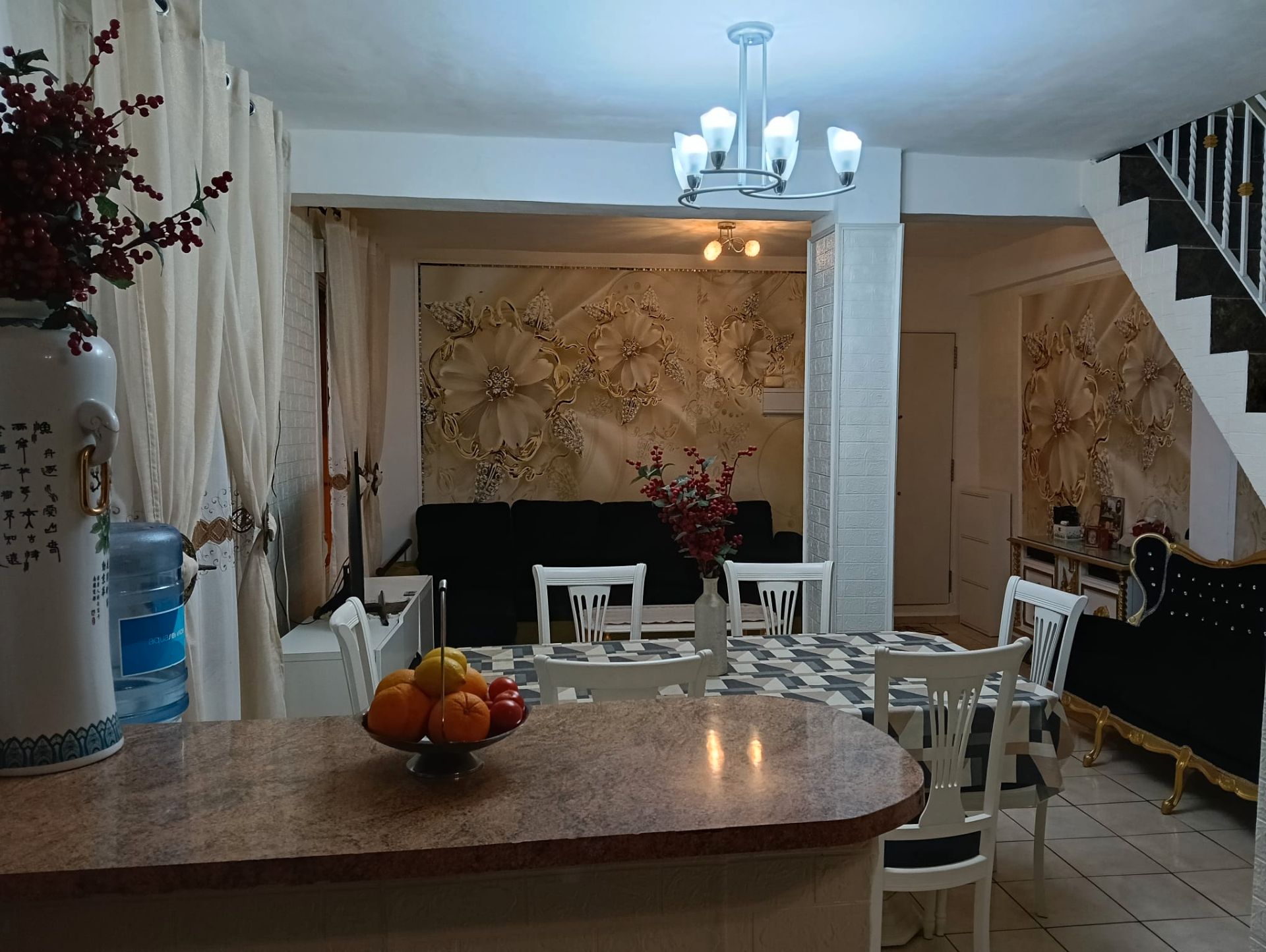 Dining room of House or chalet to rent in  Sevilla Capital  with Air Conditioner, Terrace and Furnished