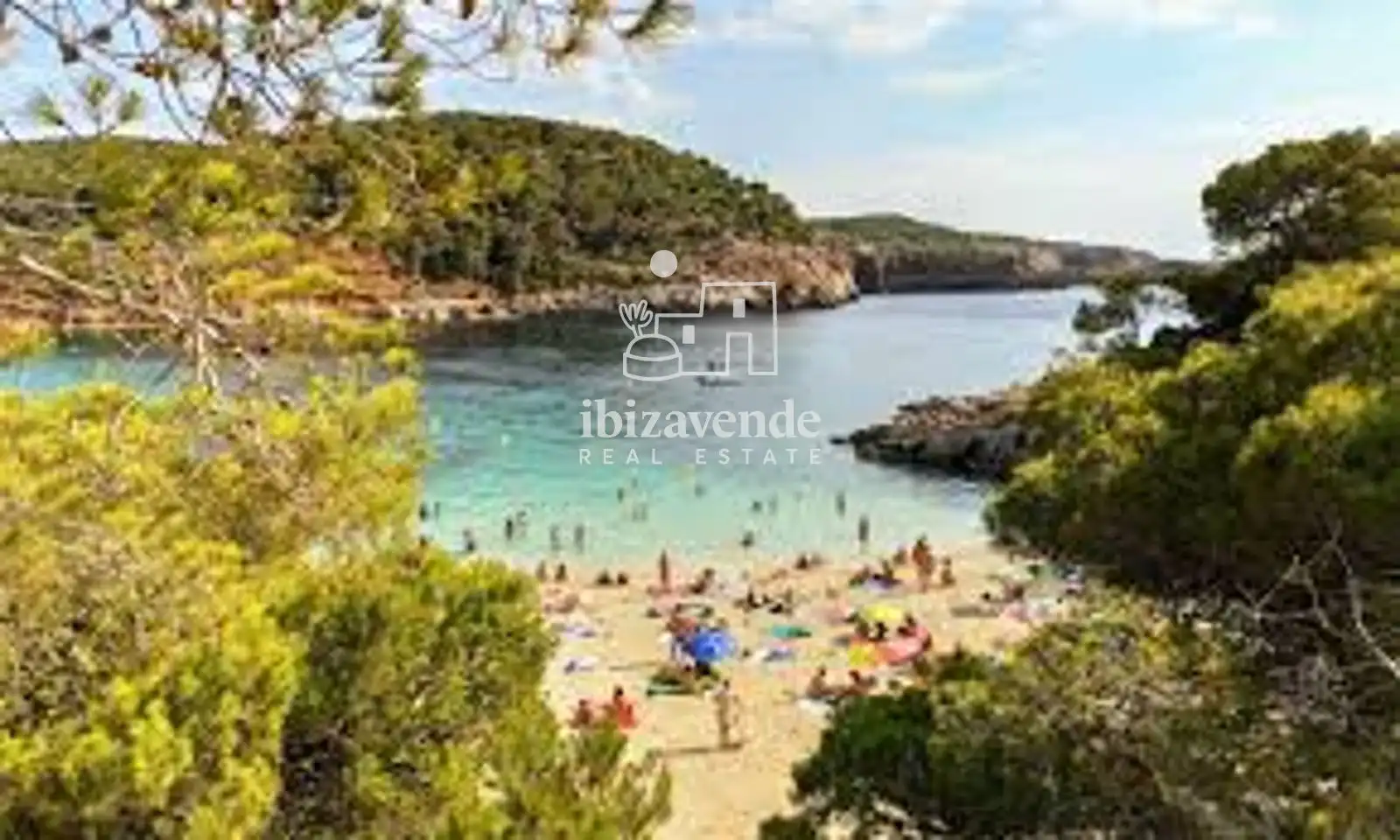 Vista exterior de Ático de alquiler en Sant Antoni de Portmany con Aire acondicionado, Terraza y Piscina