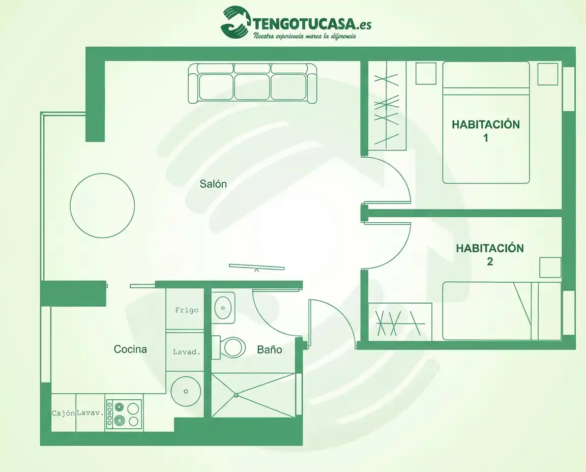Flat for sale in Madrid  with Air Conditioner, Furnished and Oven