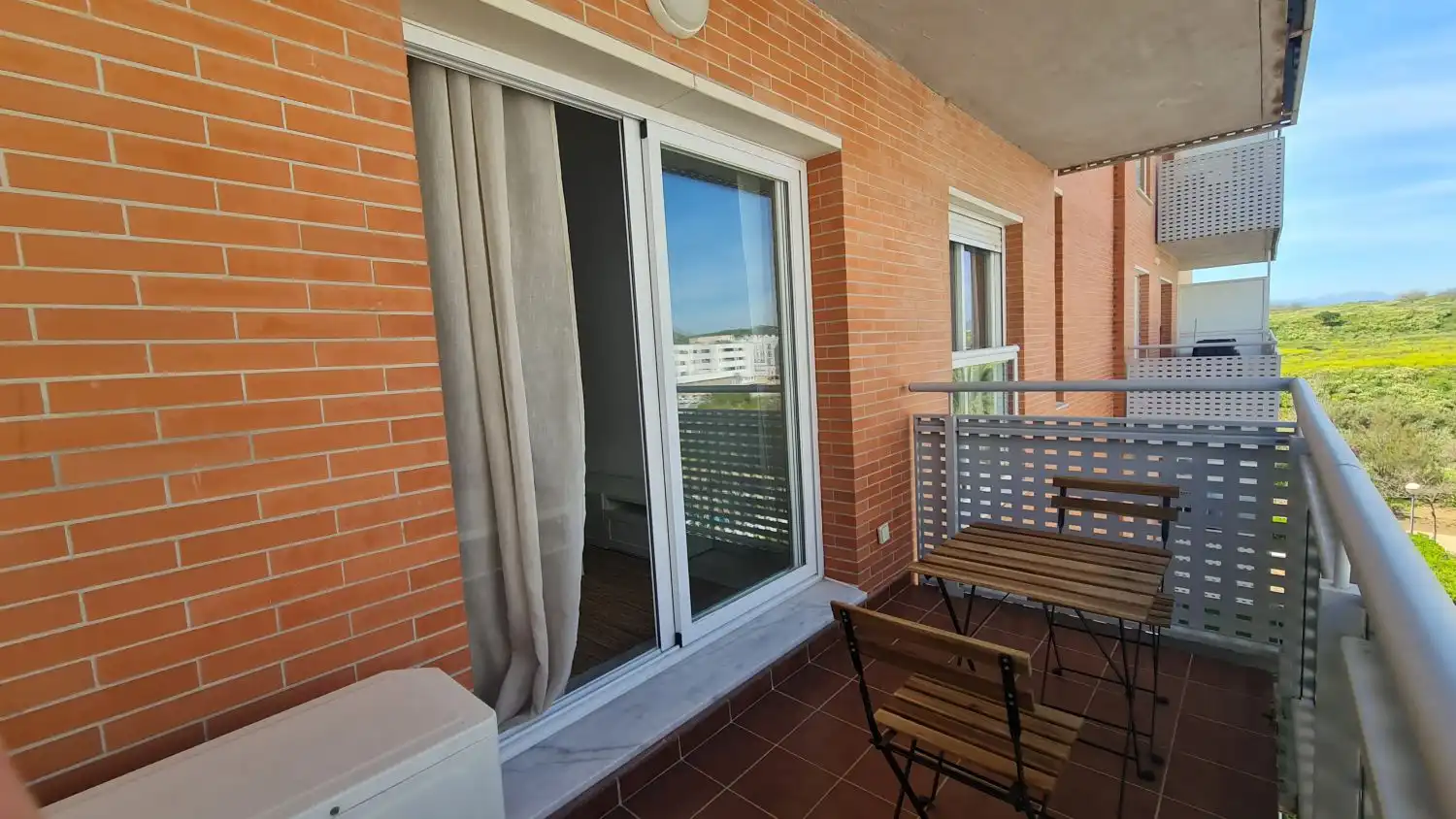 Balcony of Flat for rent in Málaga  with Air Conditioner, Heating and Terrace