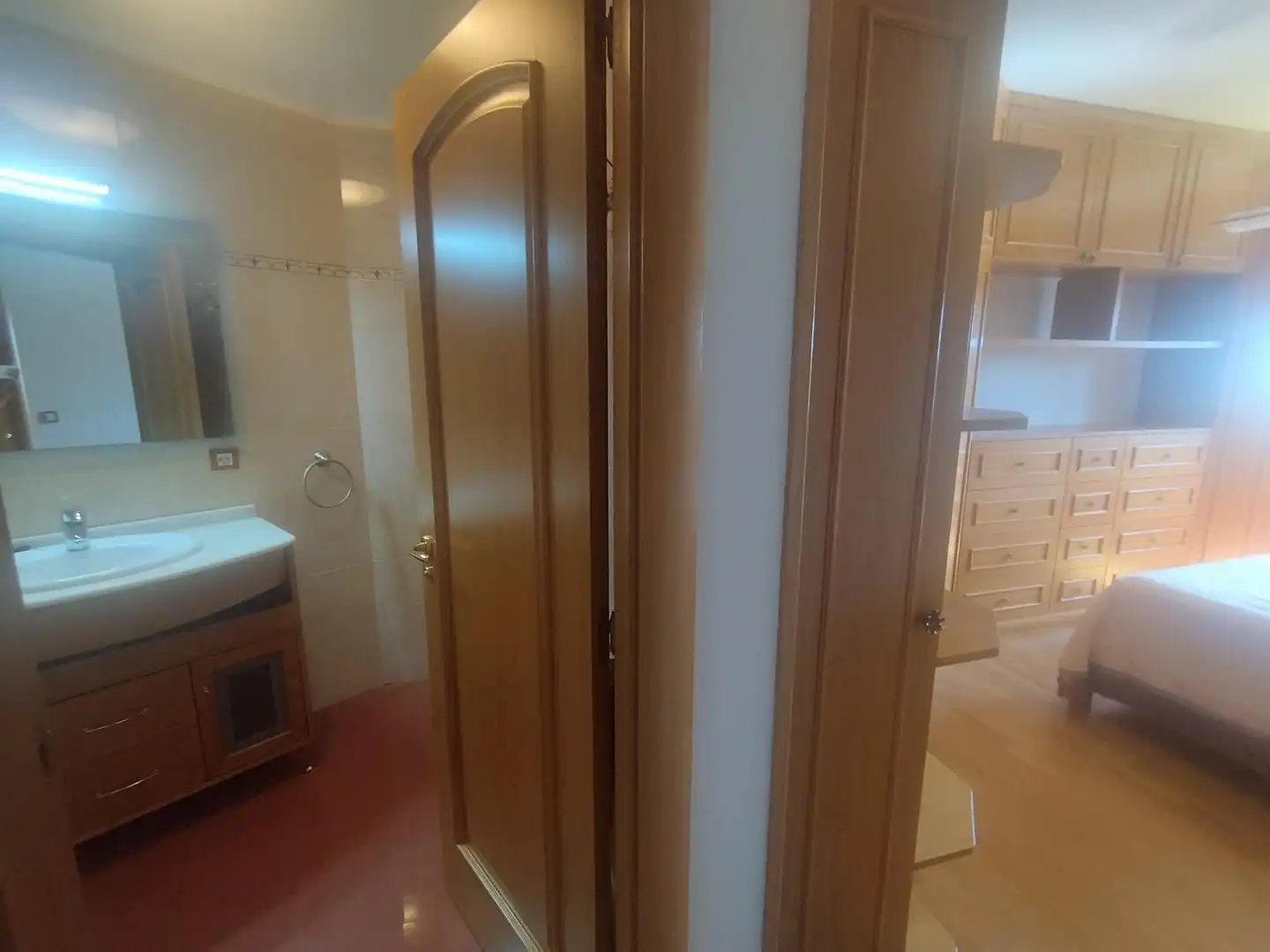 Bany de Apartament de lloguer en Lugo amb Calefacció, Terrassa i Traster