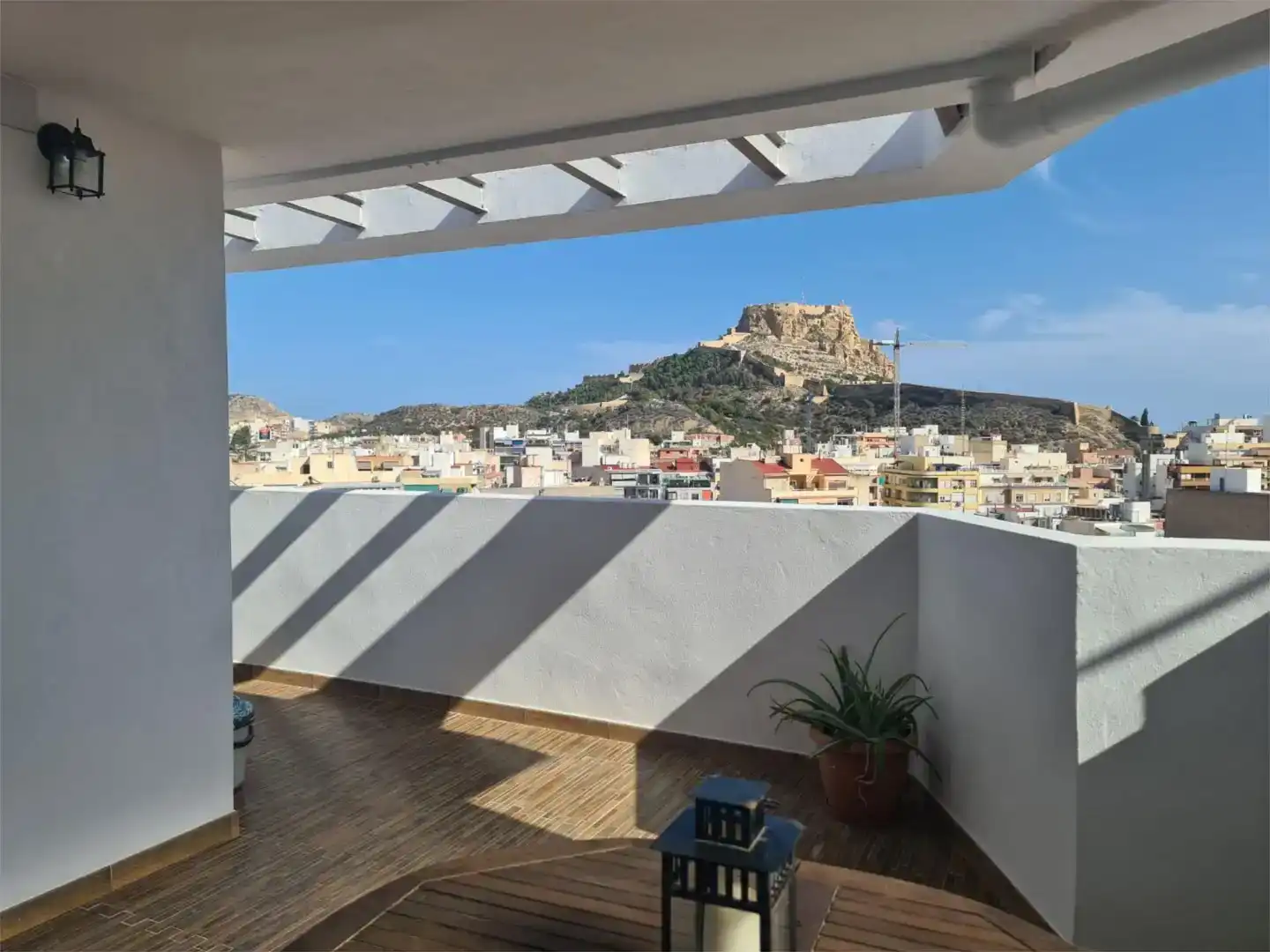 Terrasse von Wohnung zur Miete in Alicante / Alacant mit Klimaanlage