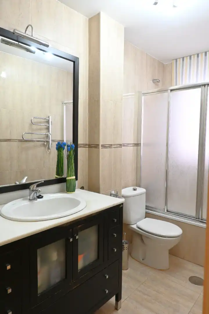 Bathroom of Flat for sale in Churriana de la Vega  with Air Conditioner and Furnished