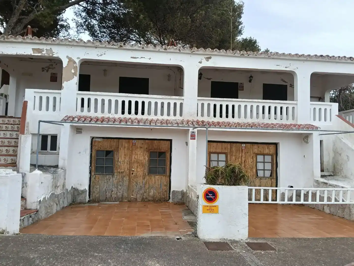 Vista exterior de Finca rústica en venda en Es Mercadal amb Balcó