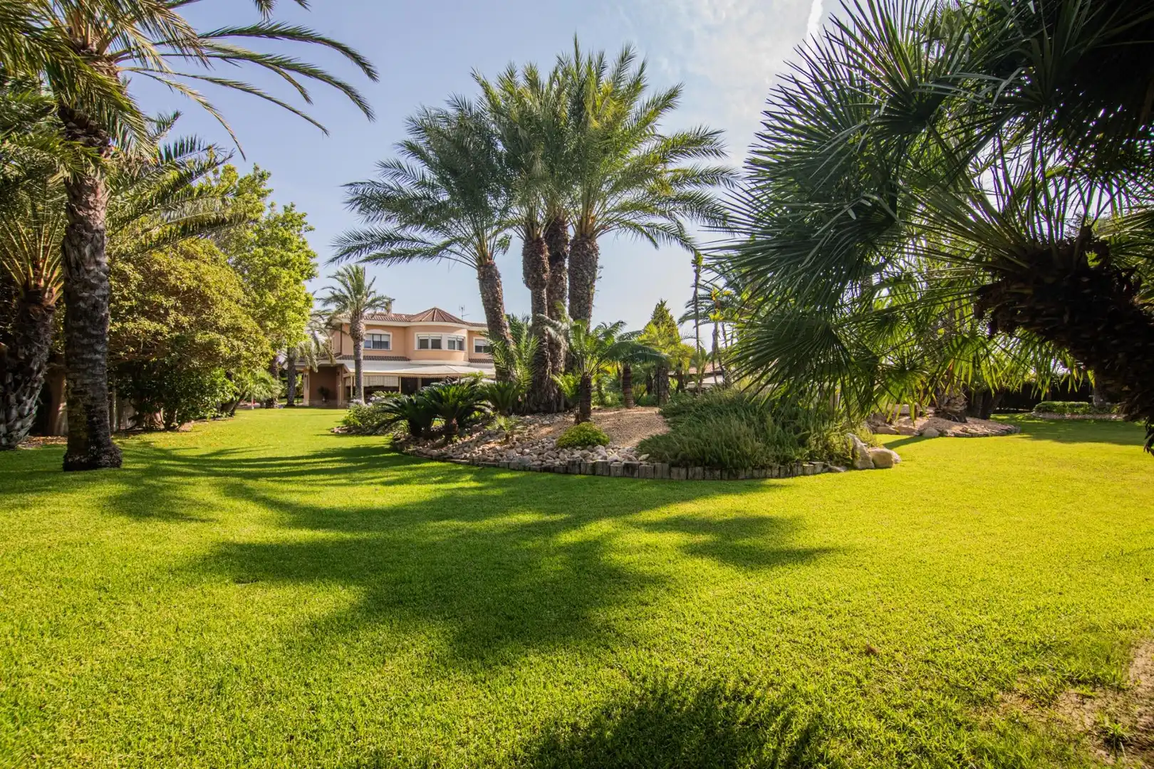 Jardín de Casa o chalet en venta en Elche / Elx con Aire acondicionado, Calefacción y Jardín privado