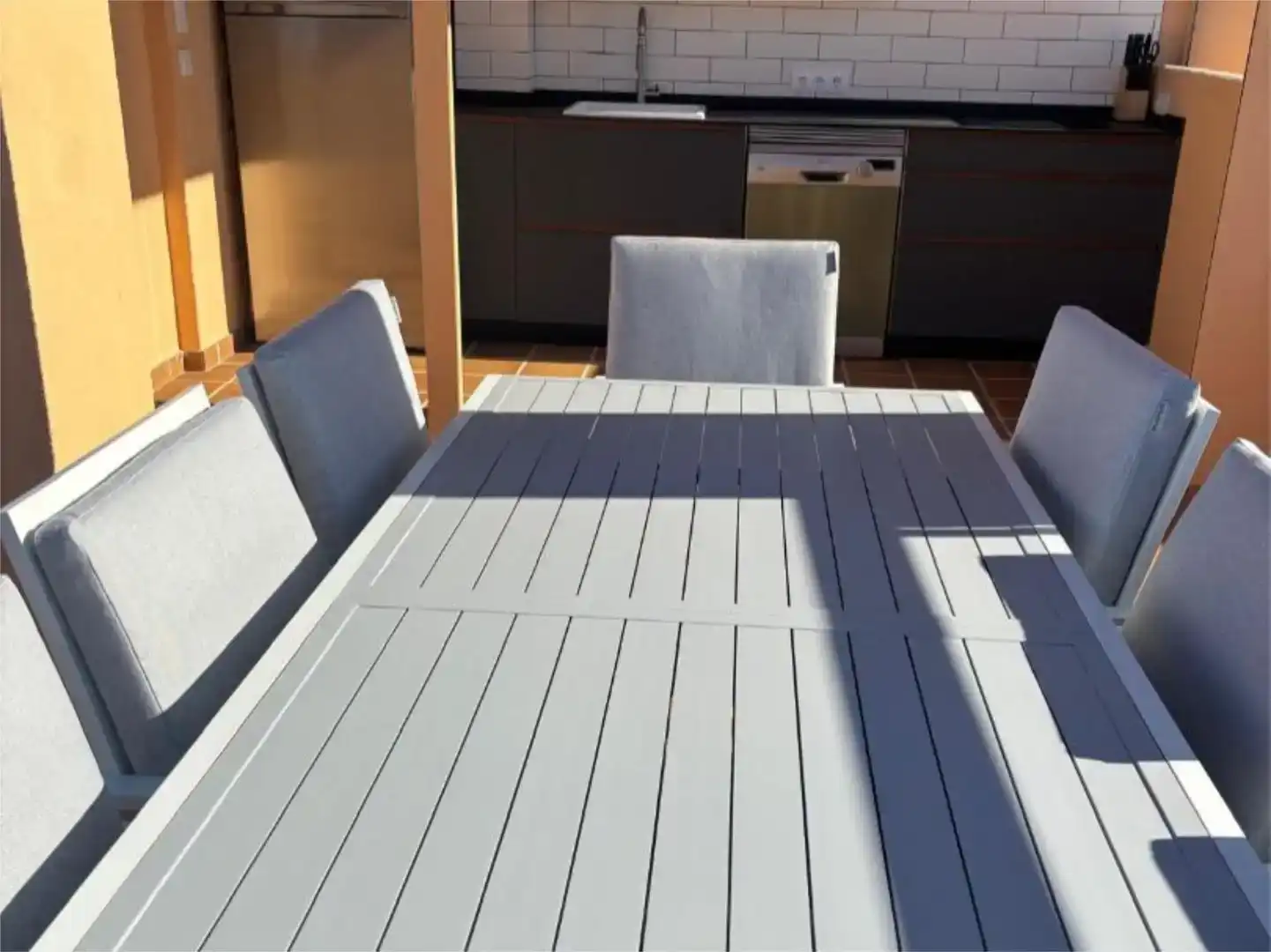 Terrasse von Wohnung zur Miete in Xeraco, Valencia