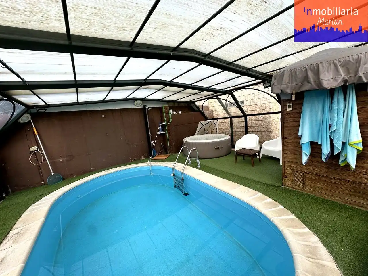 Piscina de Casa o xalet en venda en Campillo de Aranda amb Piscina i Sauna