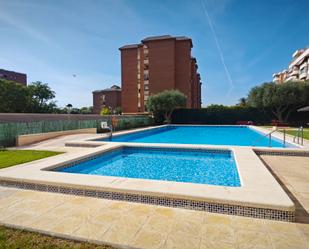 Swimming pool of Flat to rent in Alicante / Alacant  with Air Conditioner, Furnished and Oven