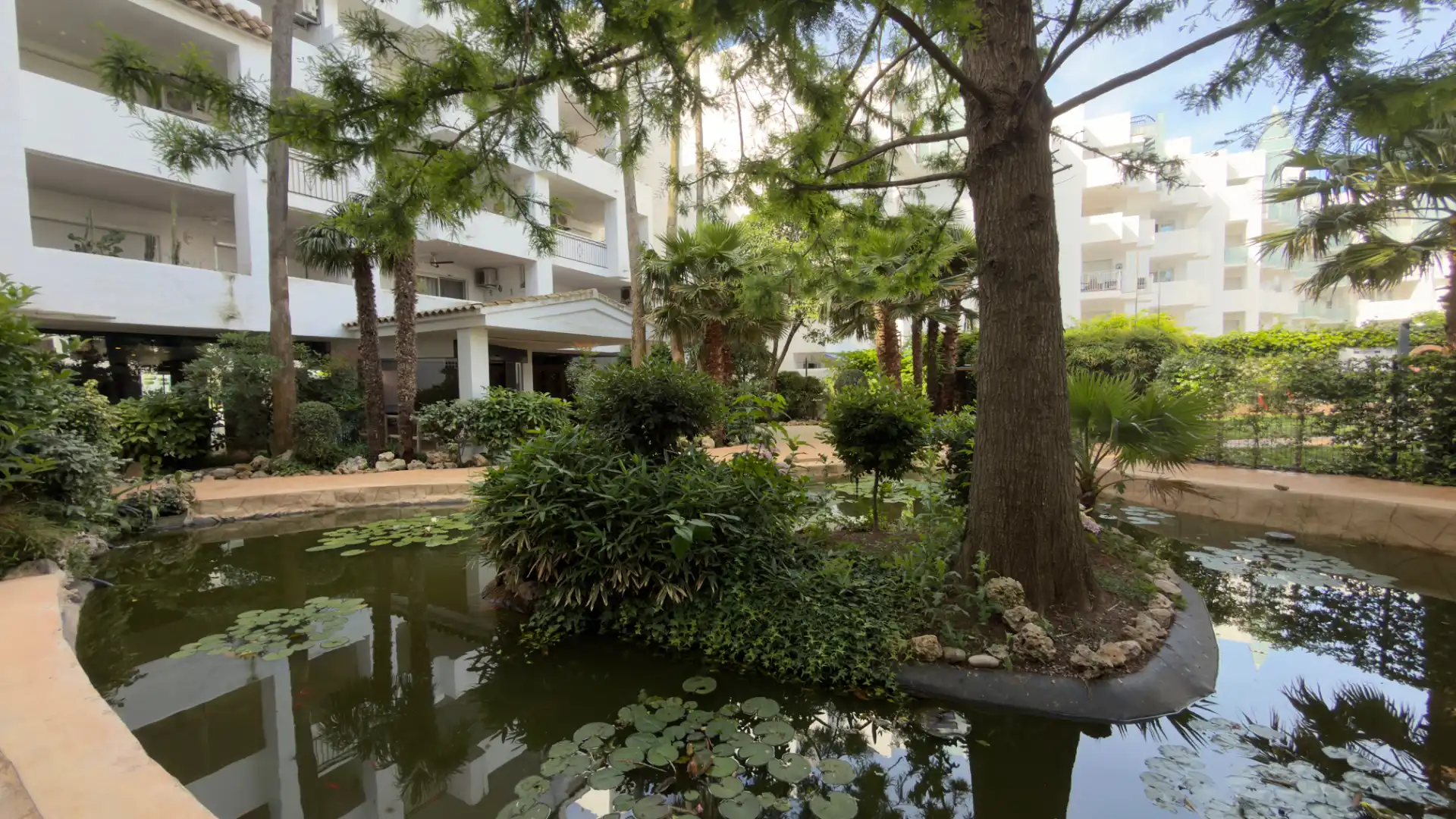 Jardín de Apartamento en venta en Roses con Aire acondicionado, Calefacción y Terraza