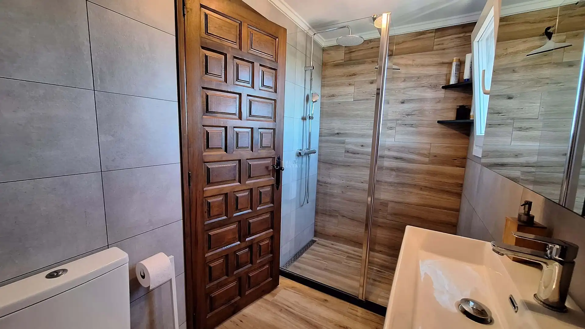 Bathroom of Houses for sale in Benidoleig  with Air Conditioner, Heating and Terrace