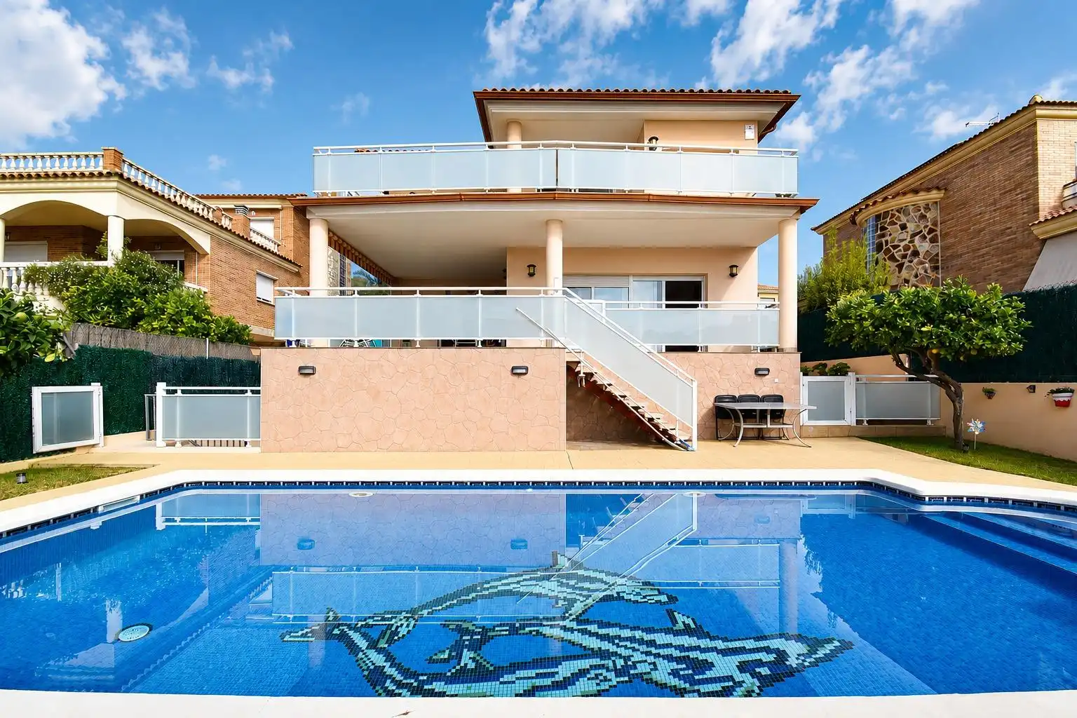Piscina de Casa o chalet en venta en Cunit Residencial