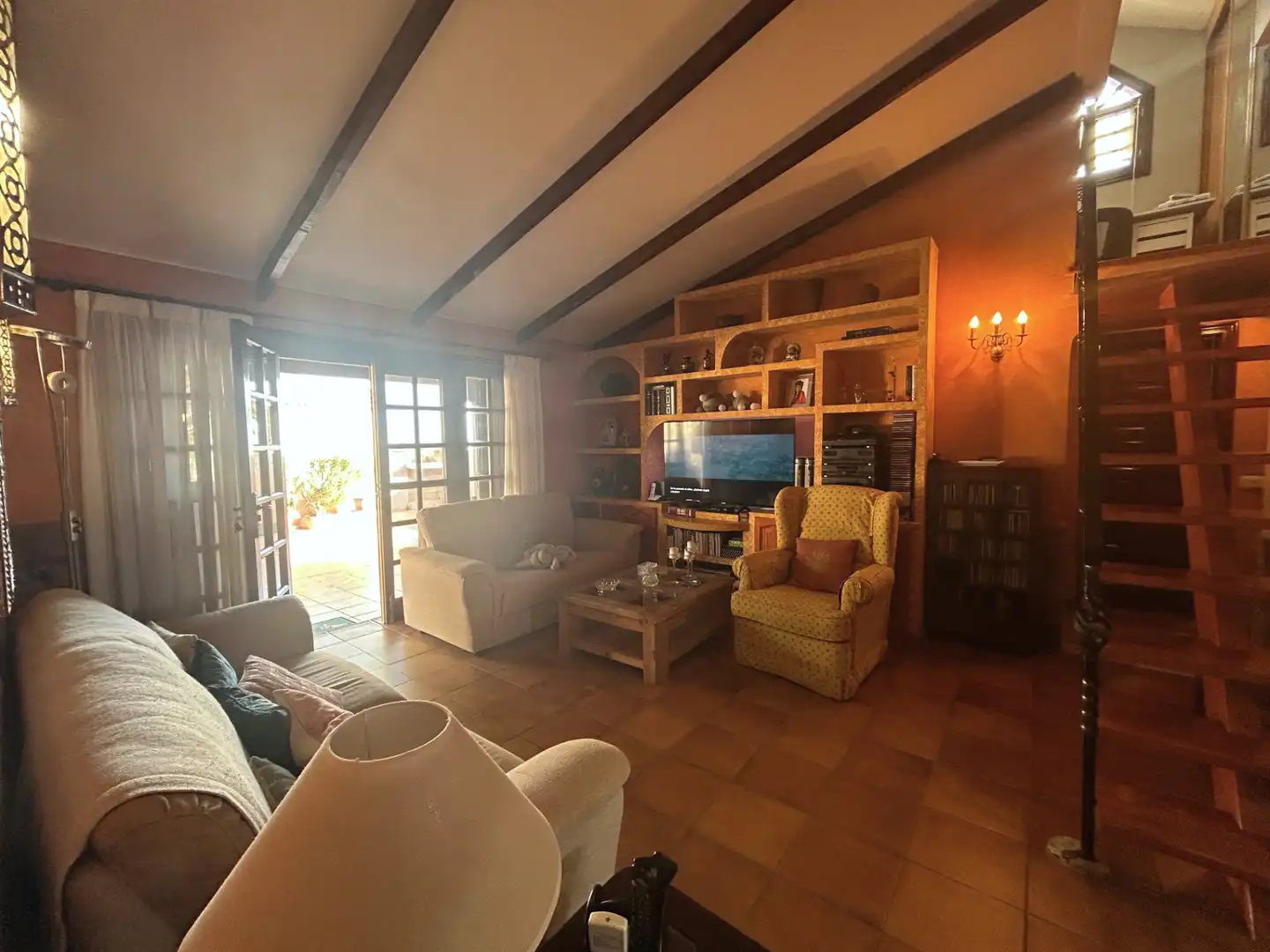 Living room of Detached homes for sale in San Miguel de Abona  with Private garden, Terrace and Furnished