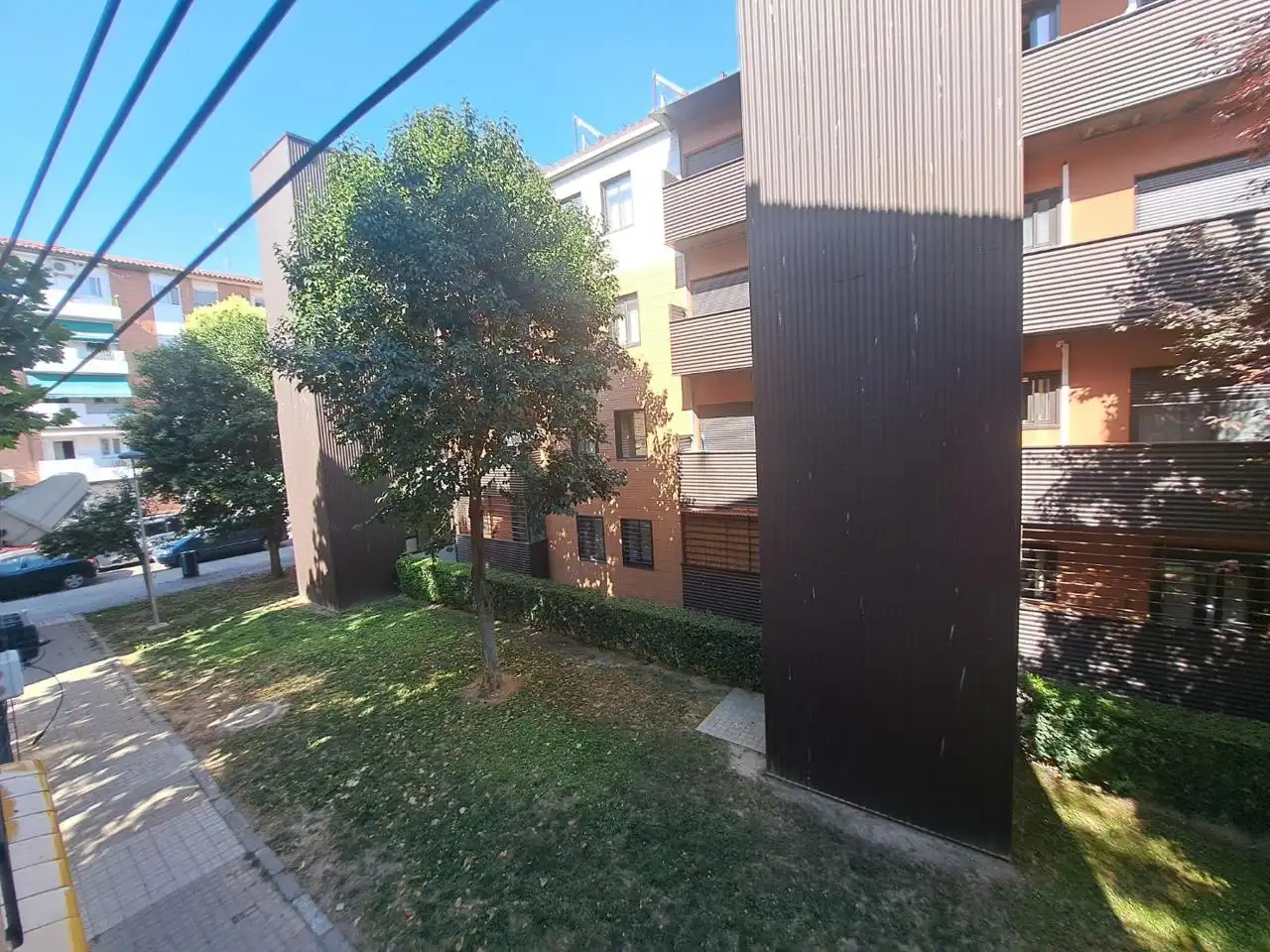 Exterior view of Flat for sale in Zaragoza  with Air Conditioner, Heating and Parquet flooring