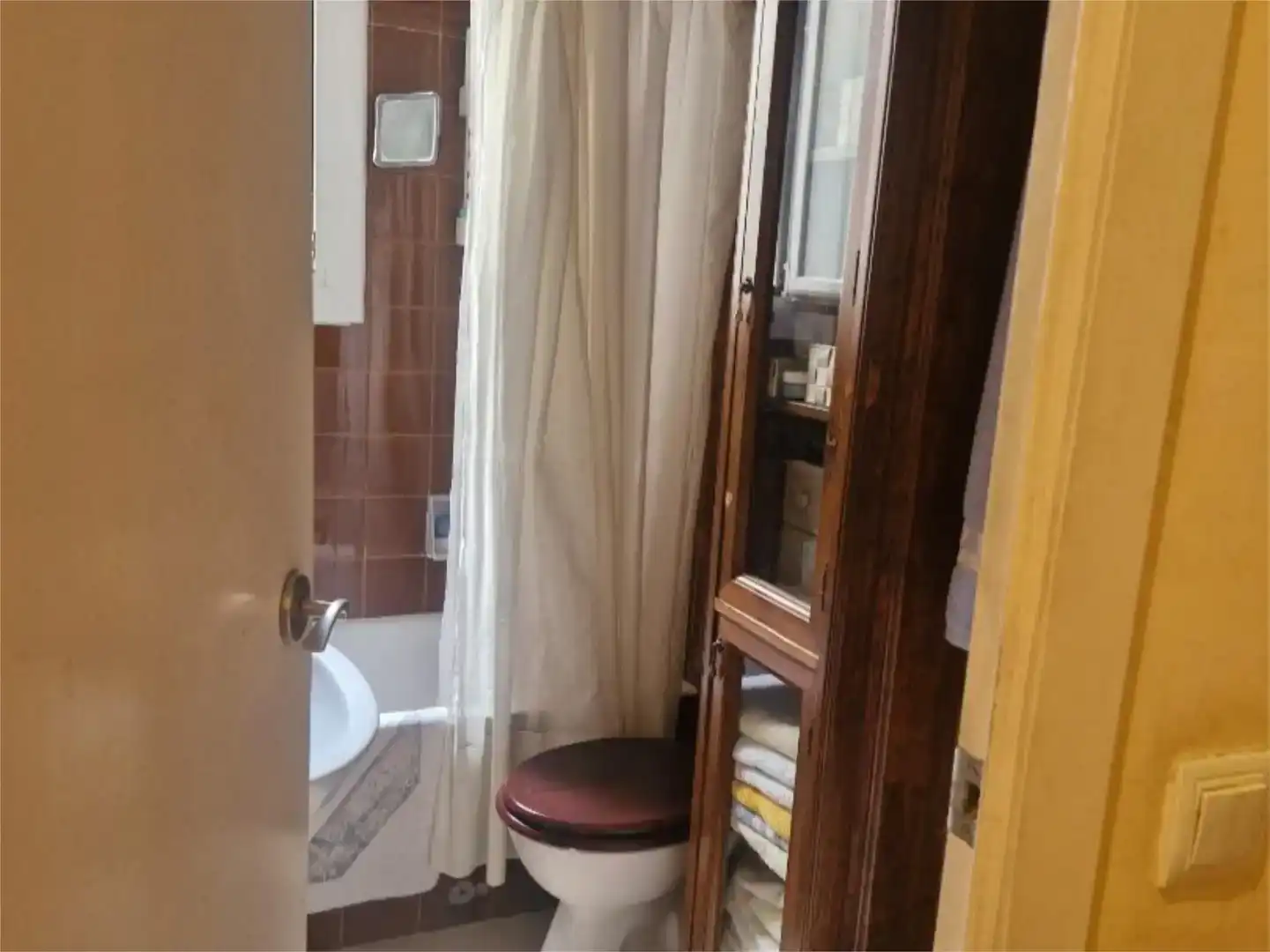 Bany de Casa adosada en venda en  Barcelona Capital amb Aire condicionat