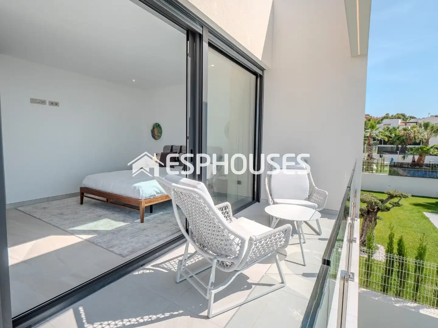 Terrace of Houses for sale in Finestrat  with Air Conditioner, Terrace and Swimming Pool