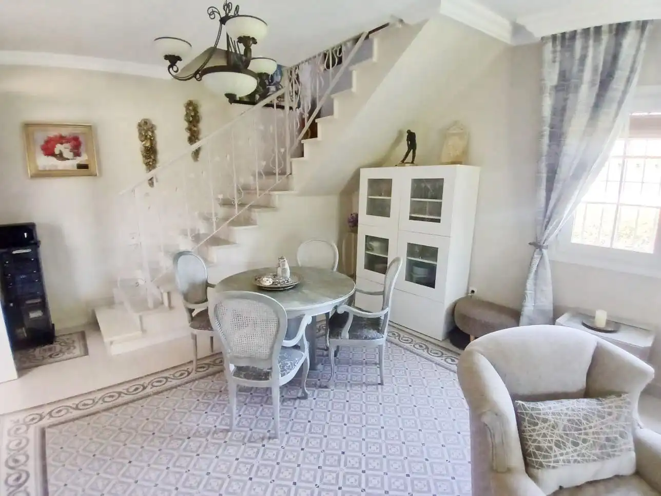 Esszimmer von Haus oder Chalet zum Verkauf in Aljaraque mit Heizung, Privatgarten und Schwimmbad