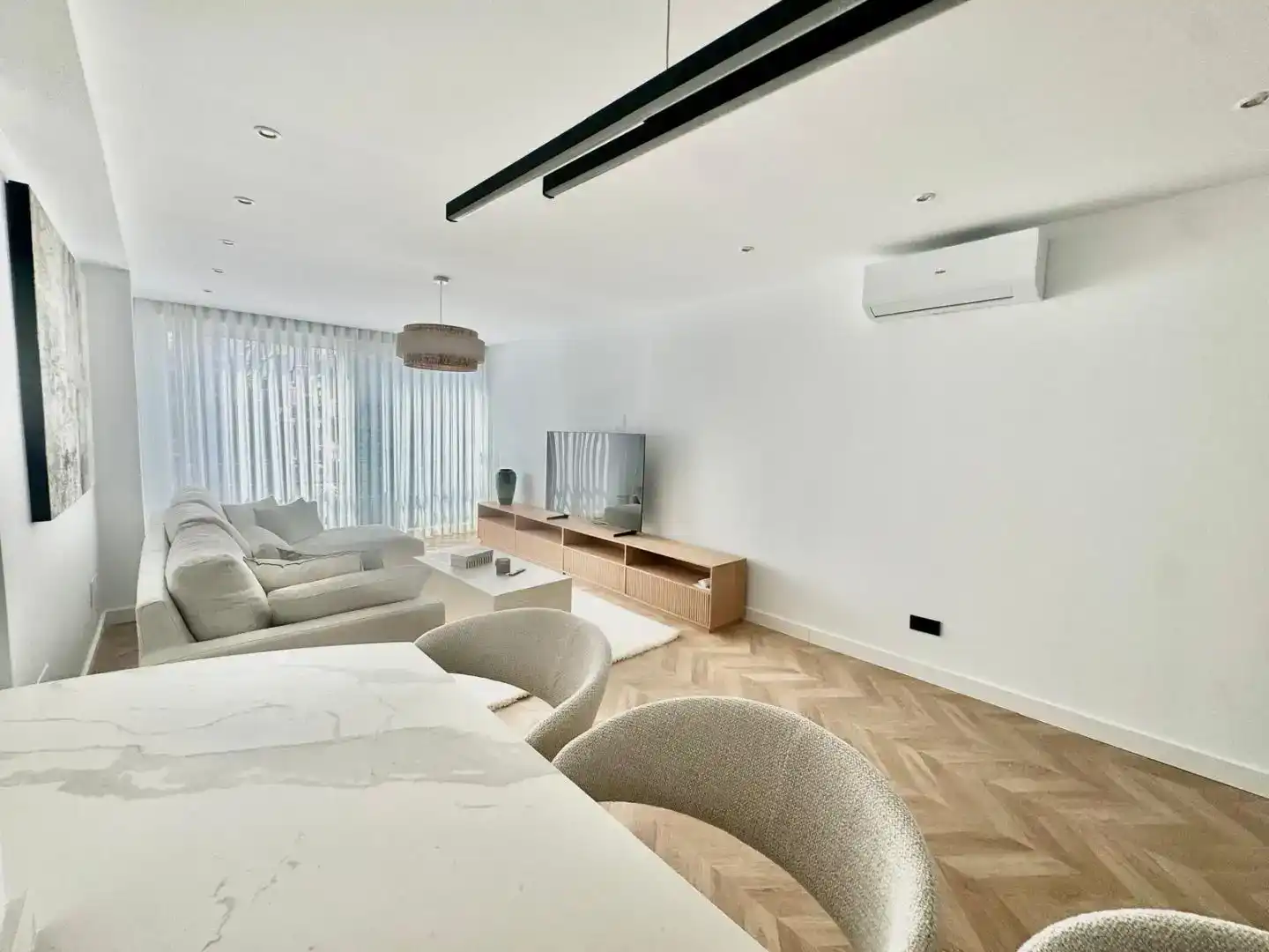 Sala de estar de Piso en venta en Marbella con Aire acondicionado