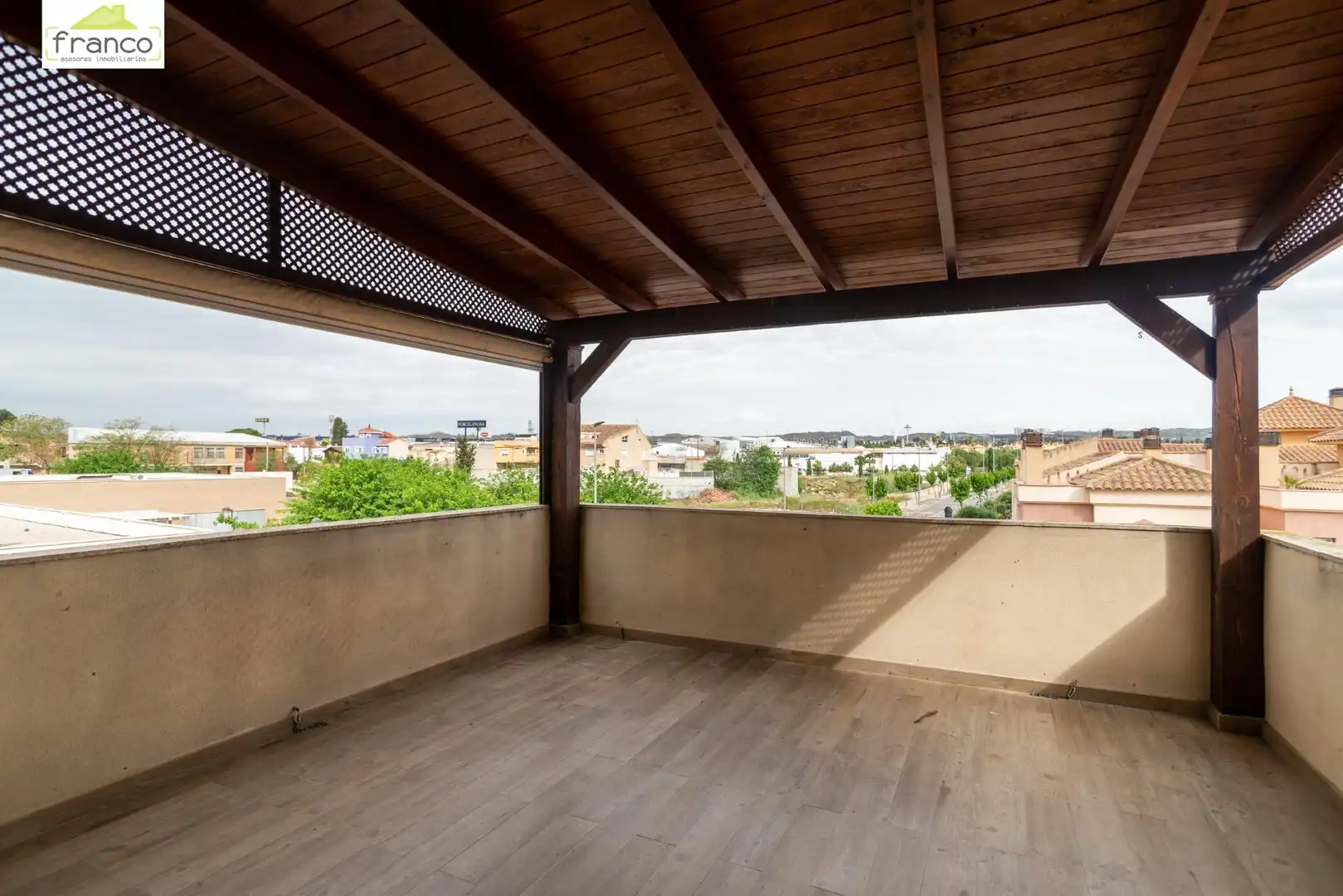 Terraza de Casa adosada en venta en Murcia con Aire acondicionado, Calefacción y Jardín privado