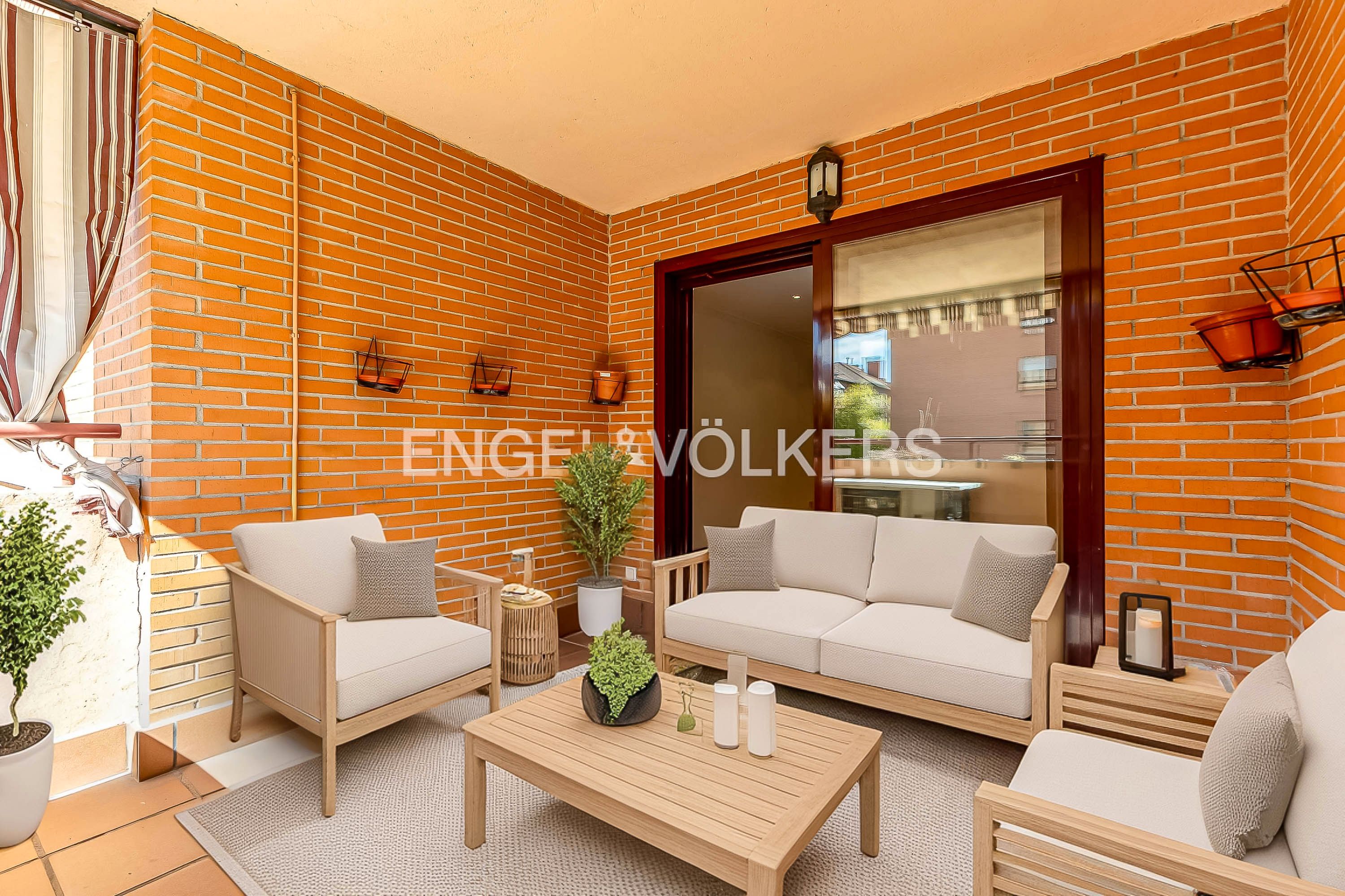 Terrassa de Apartament en venda en Alcobendas amb Aire condicionat, Calefacció i Parquet