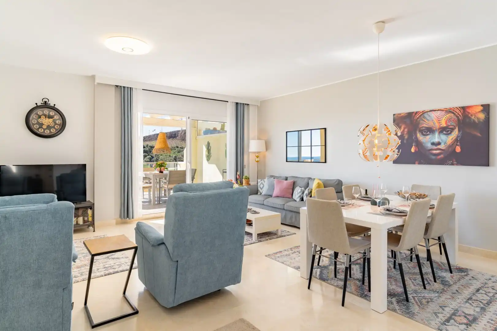 Living room of Attic for sale in Mijas  with Air Conditioner, Heating and Terrace
