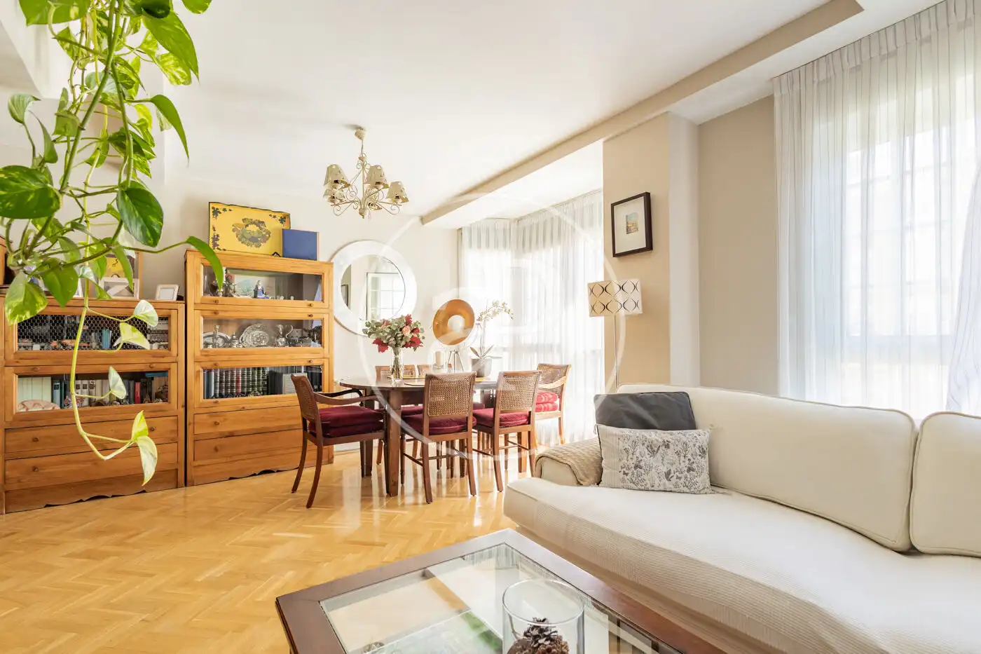 Living room of Flat for sale in Retiro