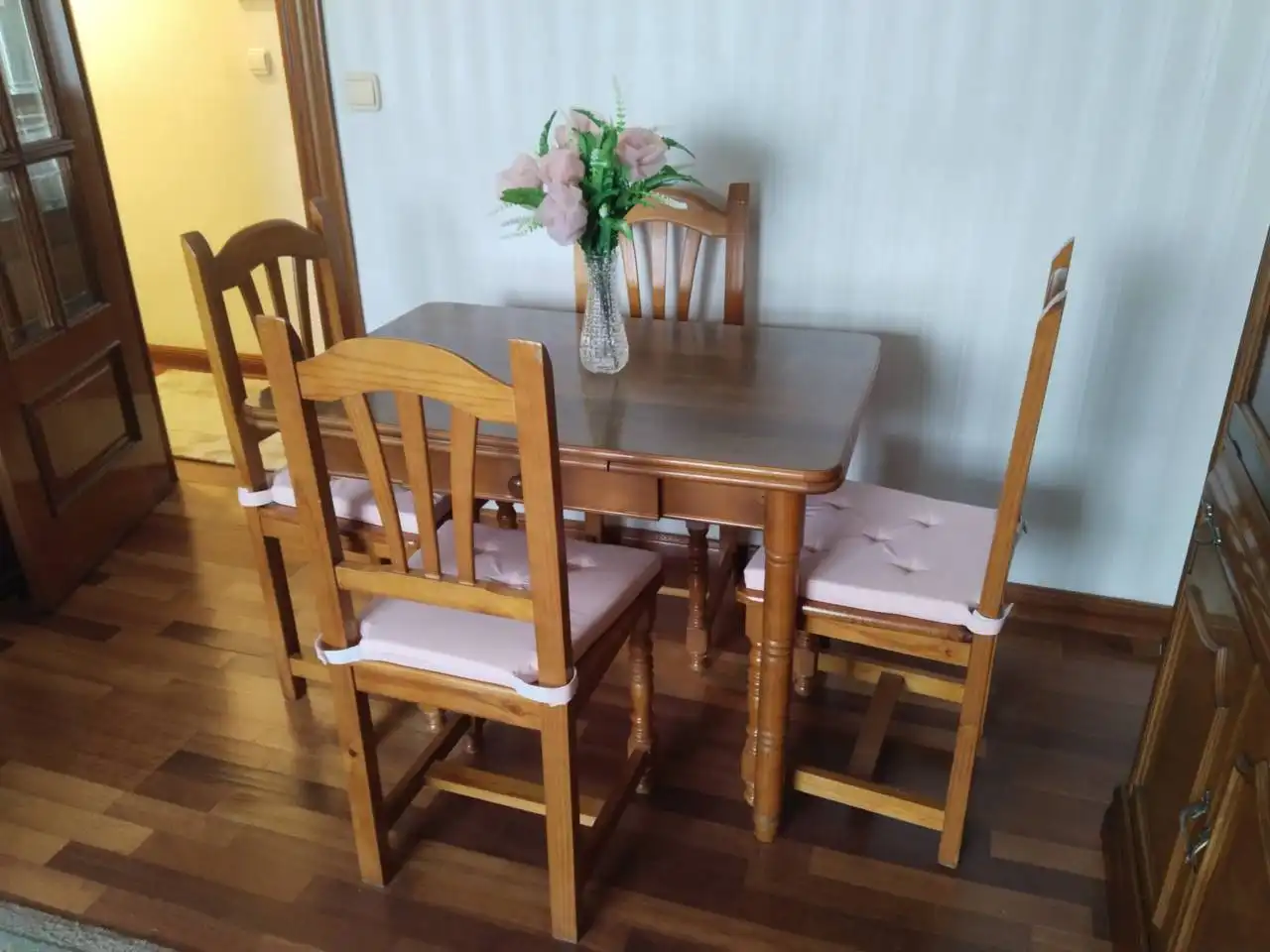 Comedor de Piso de alquiler en Burgos con Calefacción, Parquet y Amueblado