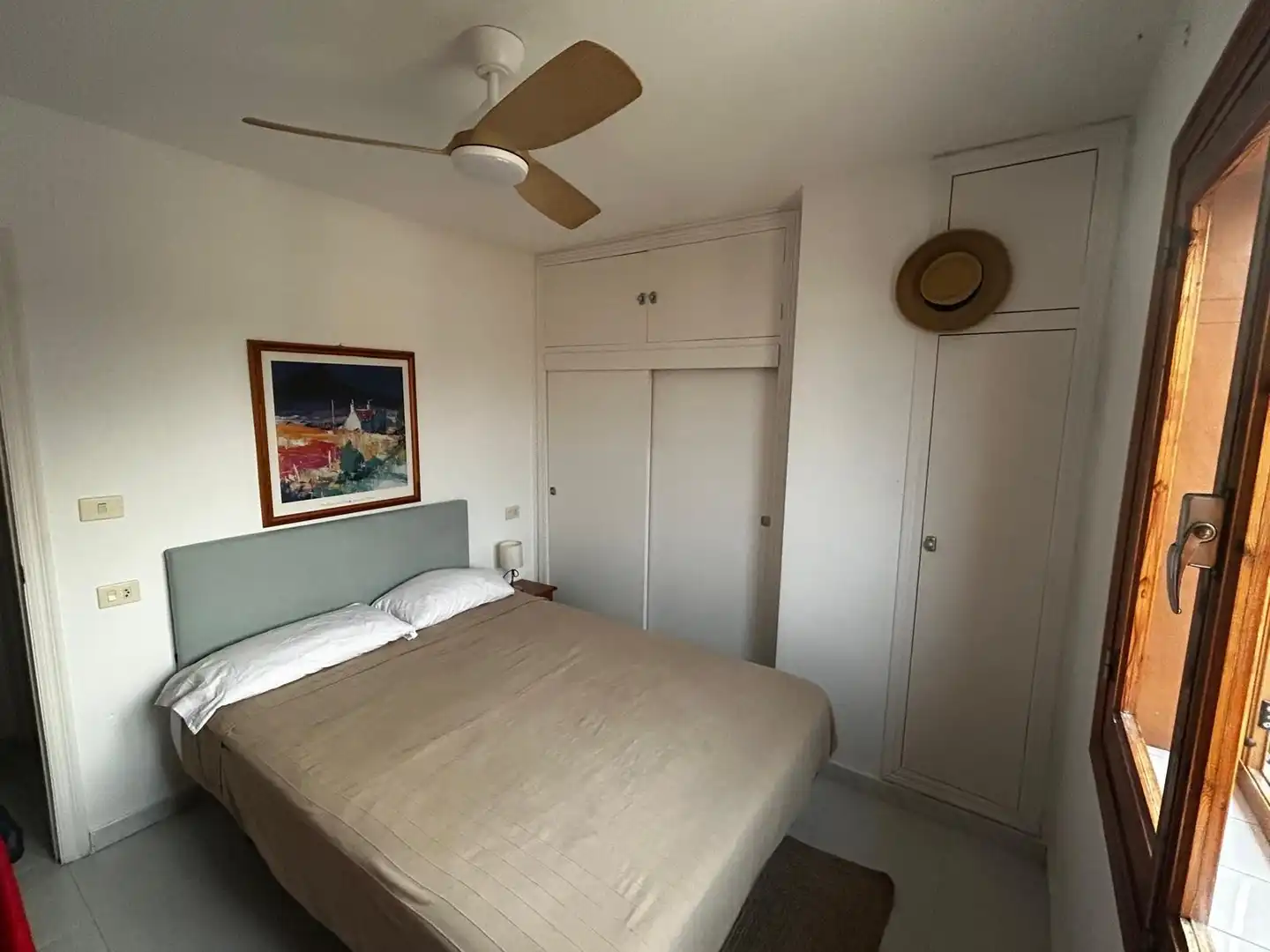 Schlafzimmer von Wohnung zur Miete in Pilar de la Horadada mit Klimaanlage, Heizung und Abstellraum