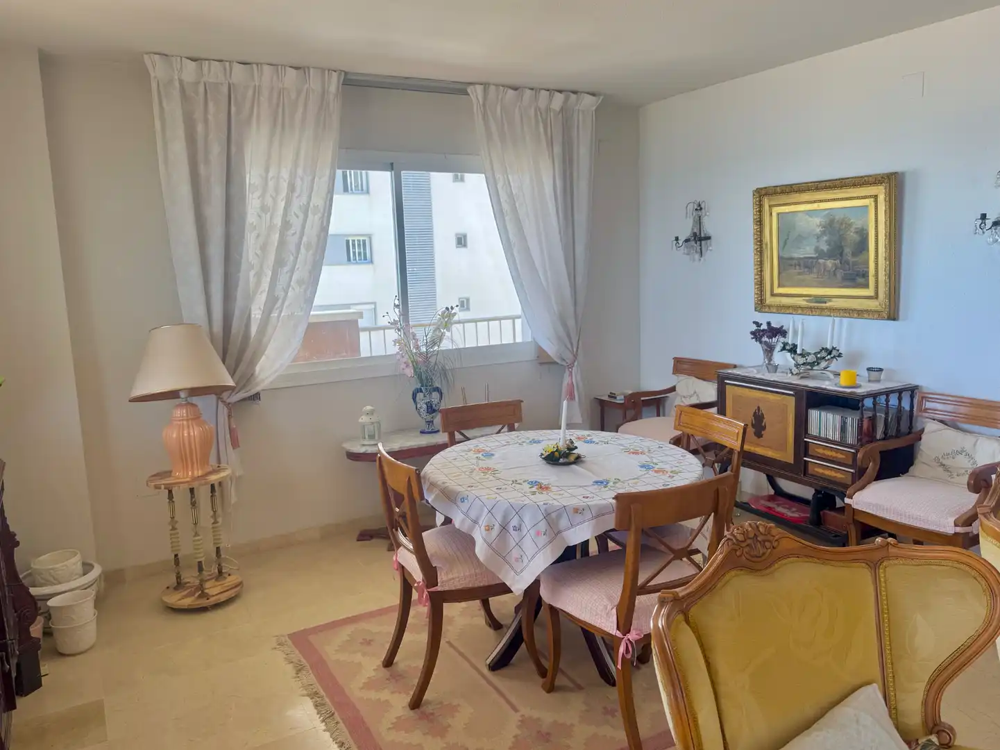 Dining room of Flat for sale in Fuengirola  with Terrace, Furnished and Community pool