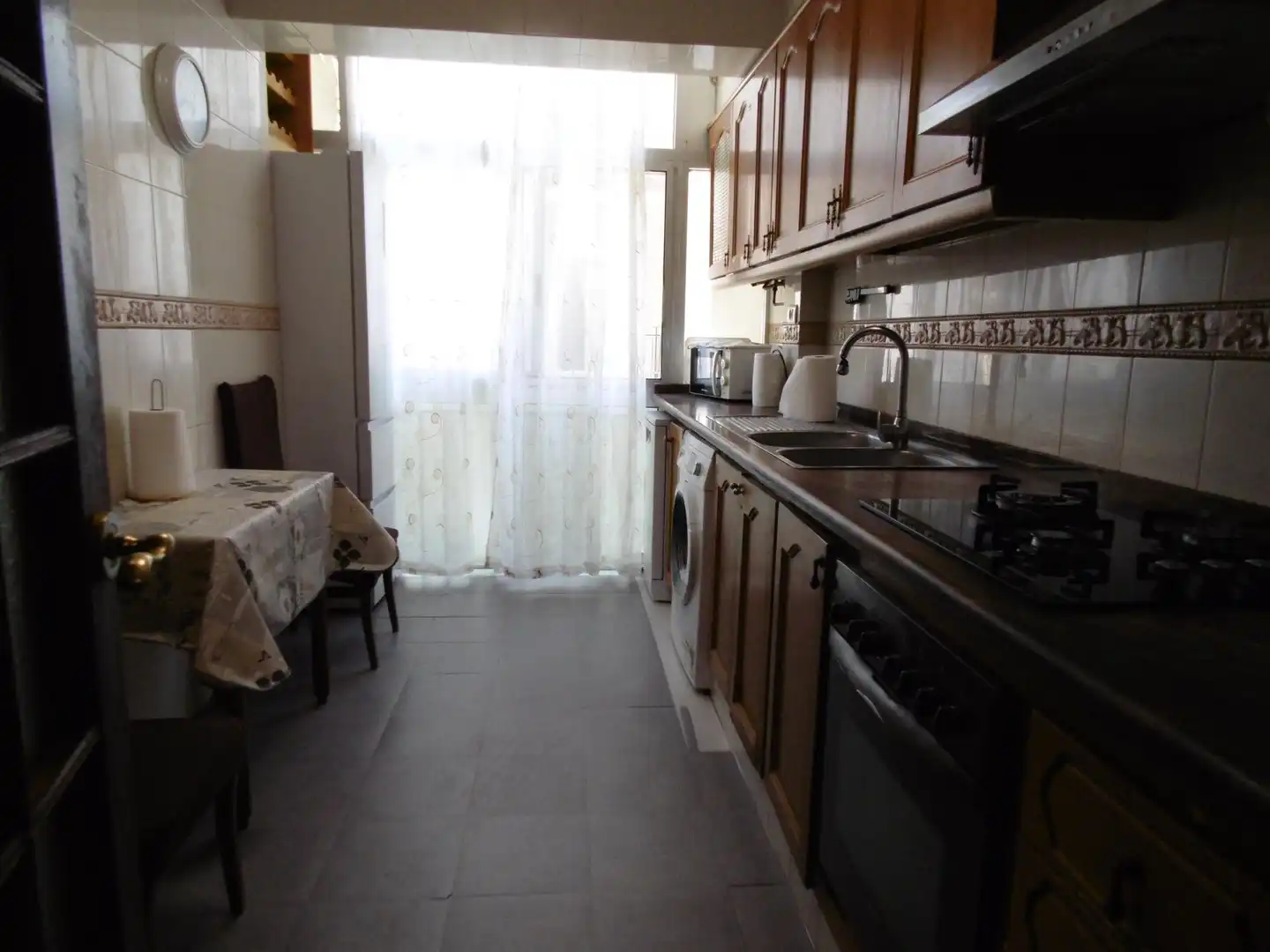 Küche von Wohnung zum Verkauf in Castellón de la Plana / Castelló de la Plana mit Klimaanlage und Möbliert