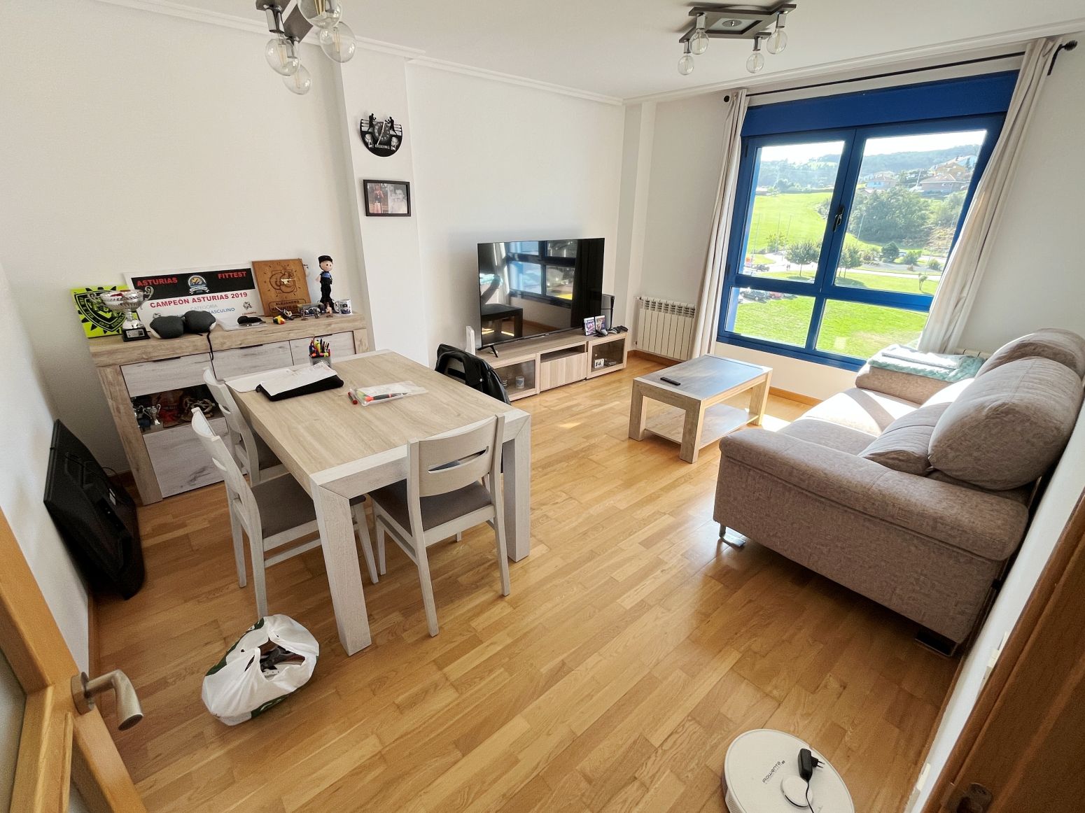 Living room of Flat for sale in Corvera de Asturias  with Heating