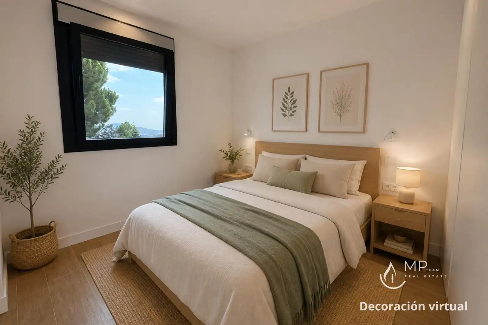 Habitación de Dúplex en venta en Miraflores de la Sierra con Aire acondicionado y Calefacción