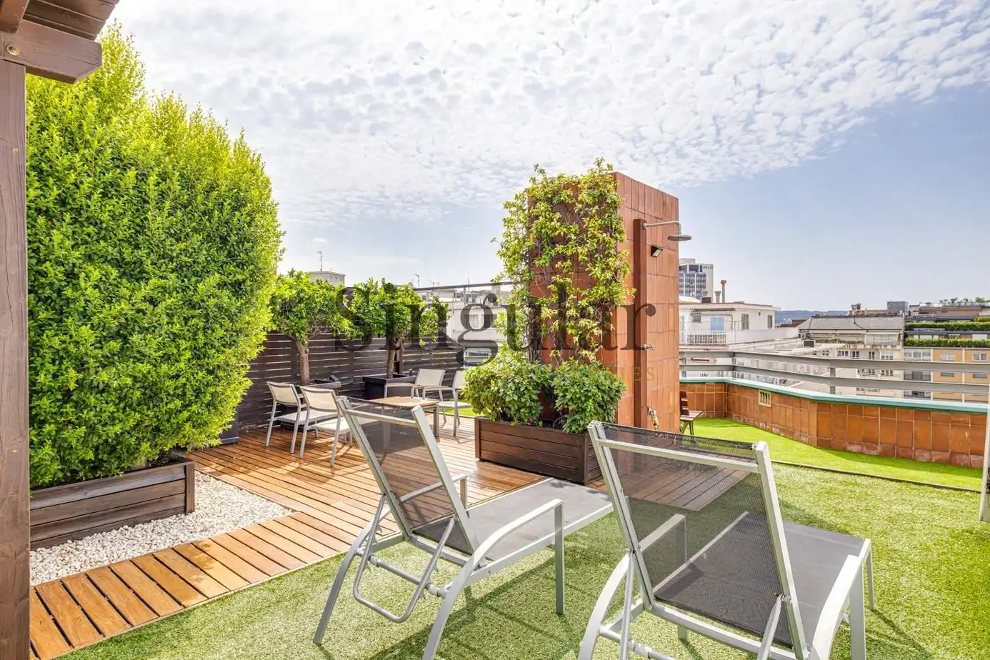 Terraza de Ático en venta en Barcelona con Calefacción, Parquet y Terraza