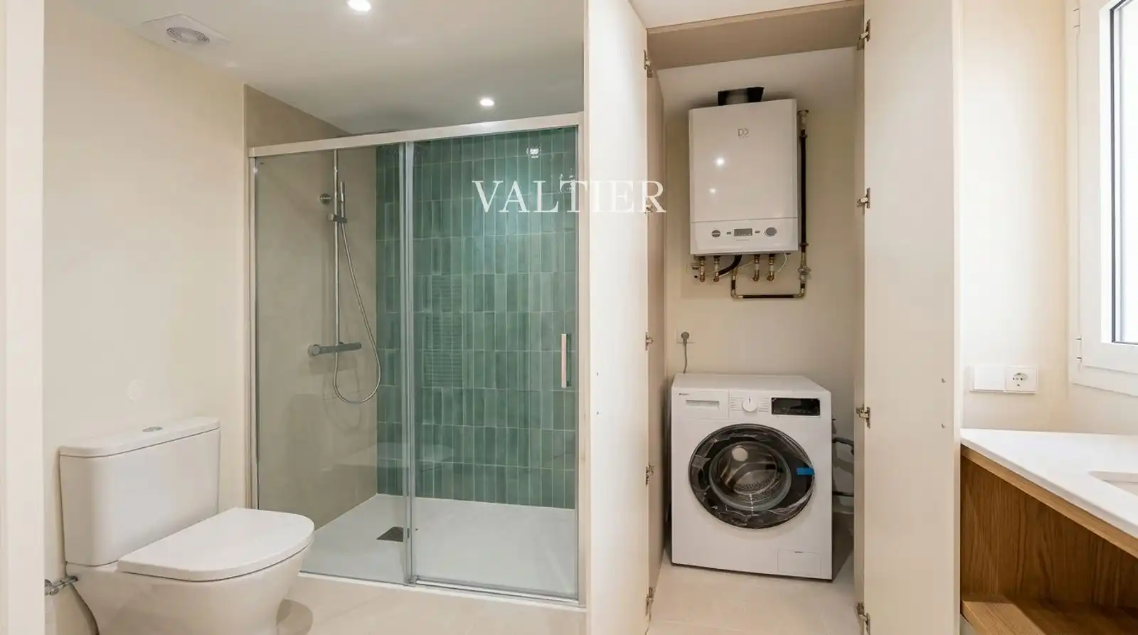 Badezimmer von Wohnung zur Miete in Madrid