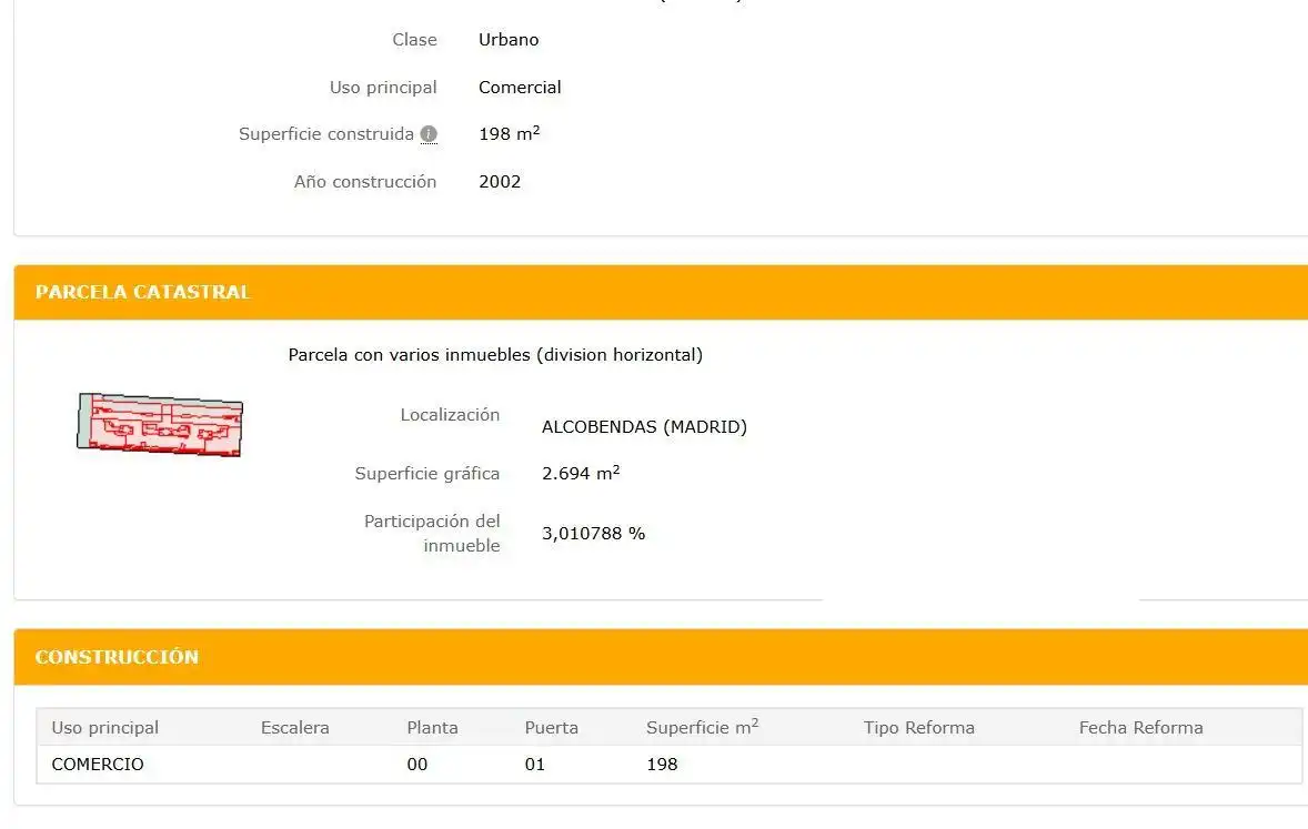 Gewerbefläche zur Übernahme in De Francisco Largo Caballero